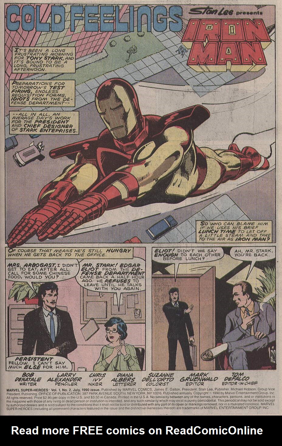 Read online Marvel Super-Heroes (1990) comic -  Issue #2 - 2