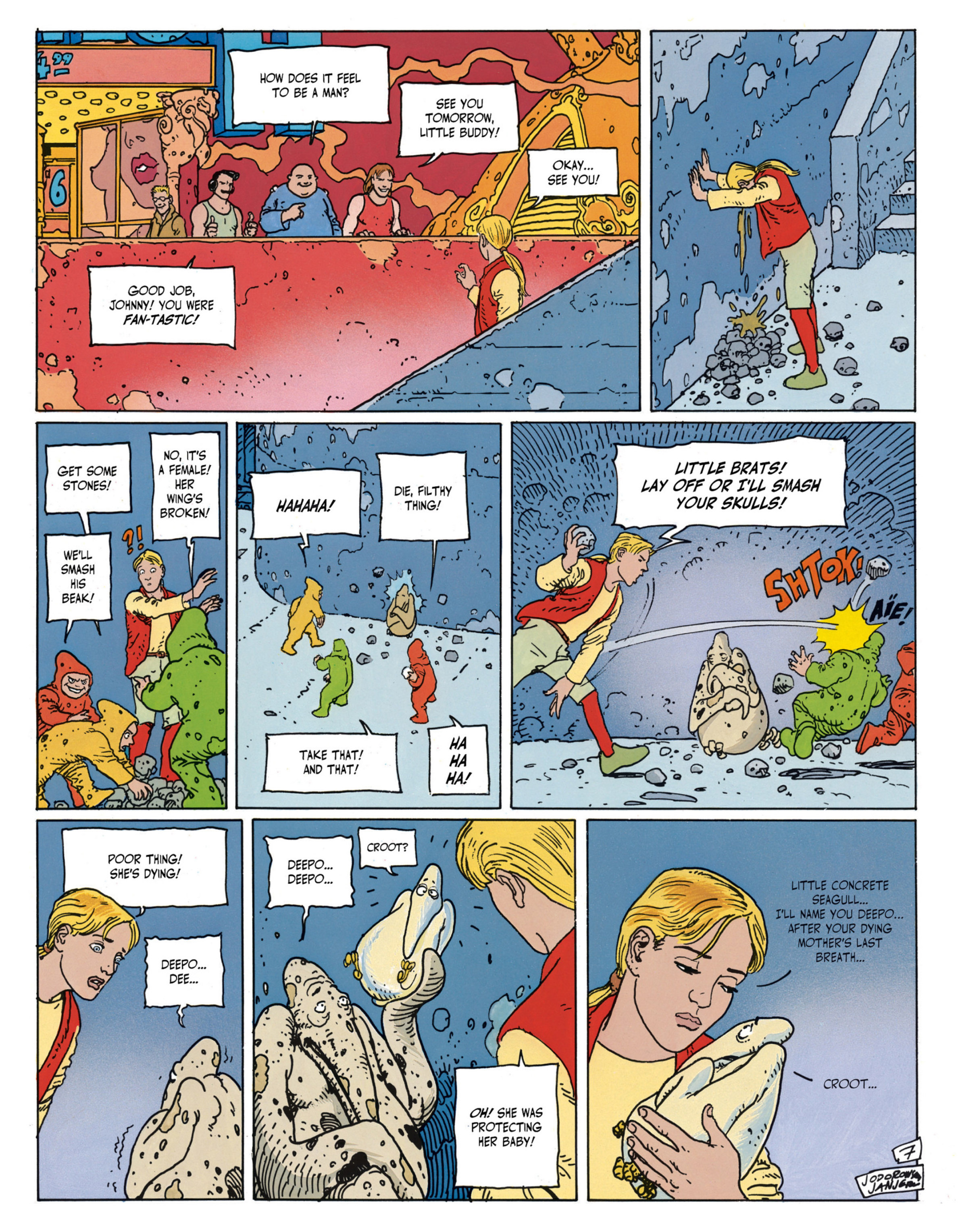 Read online Before the Incal comic -  Issue #1 - 10