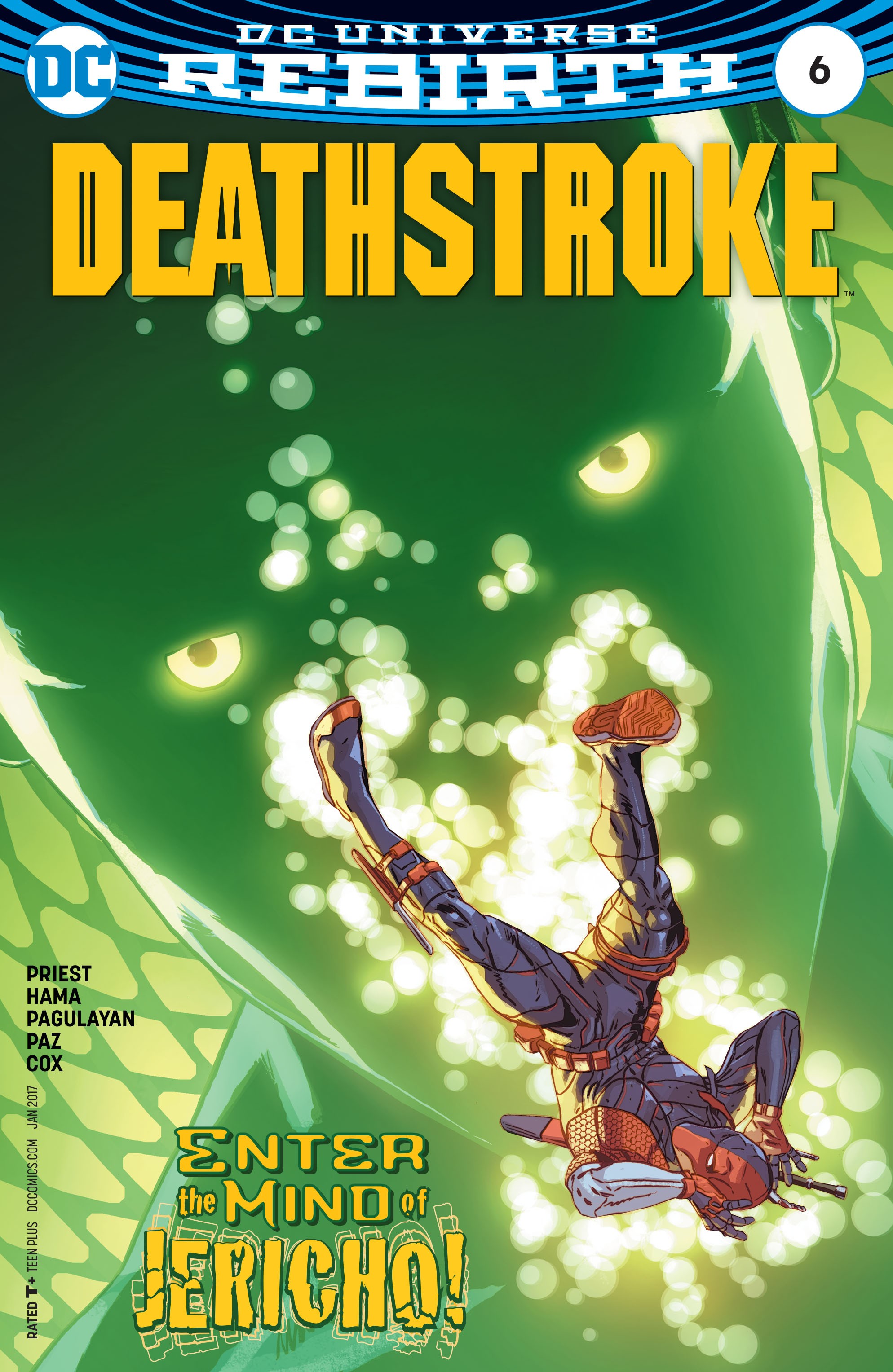 Read online Deathstroke (2016) comic -  Issue #6 - 1