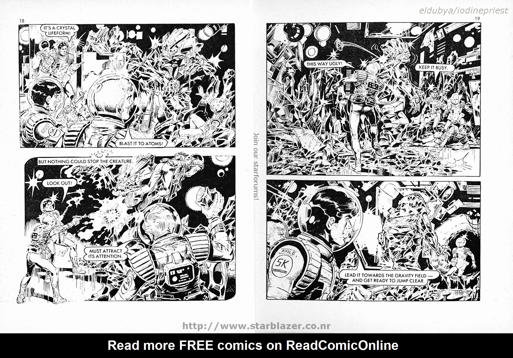 Read online Starblazer comic -  Issue #155 - 11