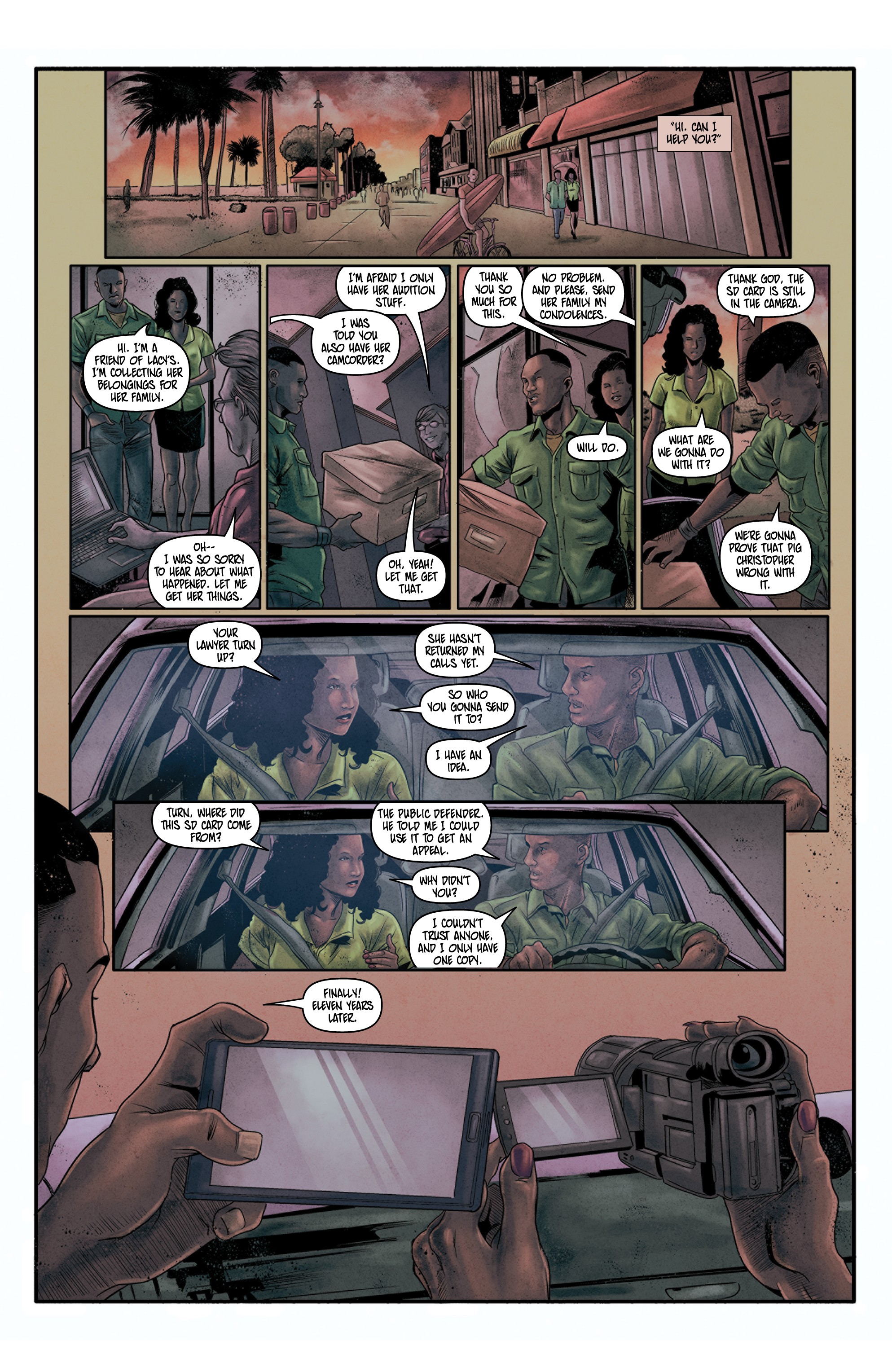 Read online Vindication comic -  Issue #4 - 11