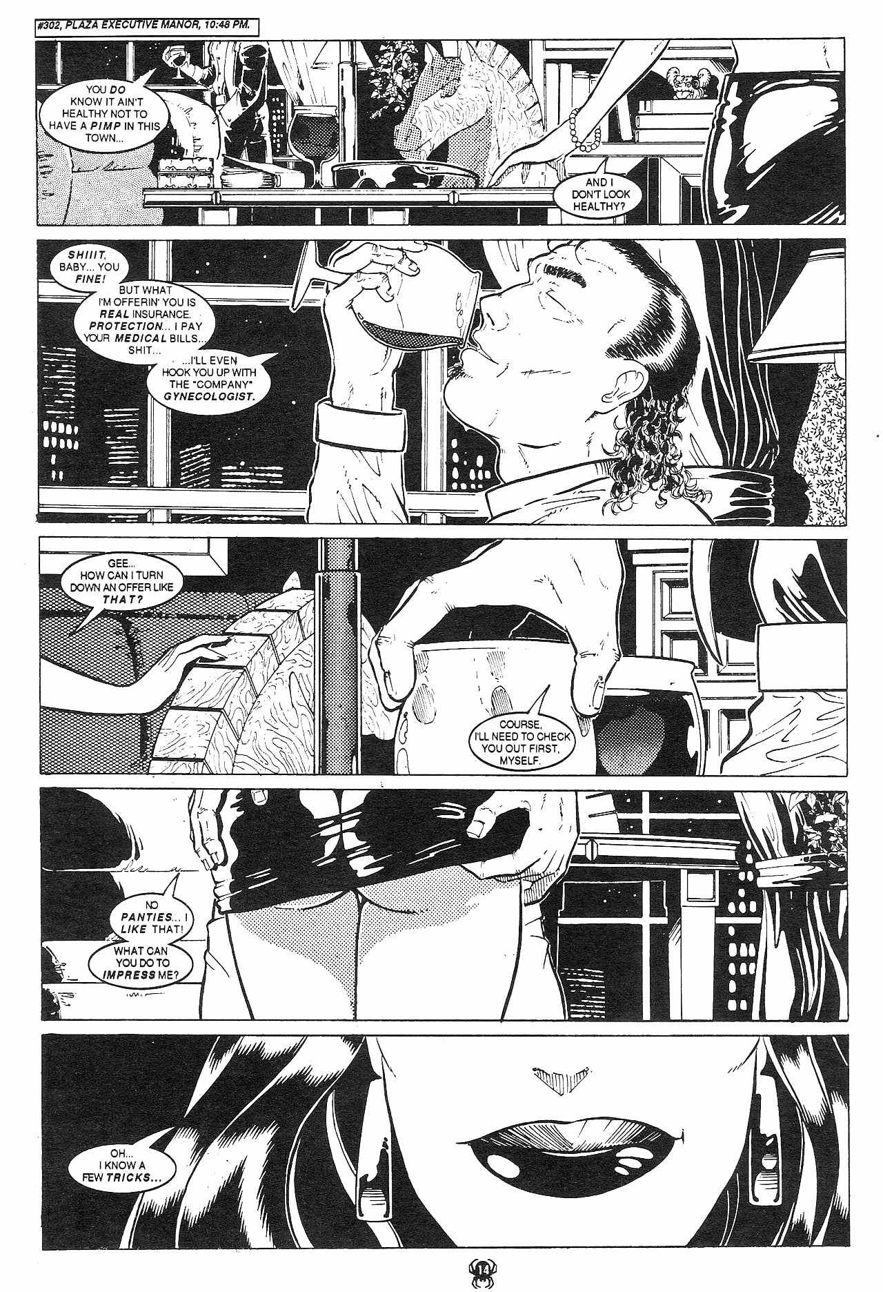 Read online Fangs of the Widow comic -  Issue #4 - 16