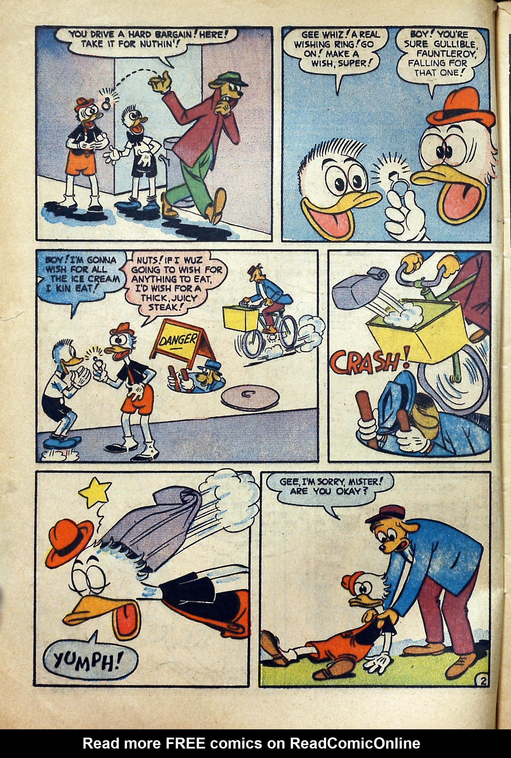 Read online Super Duck Comics comic -  Issue #4 - 4