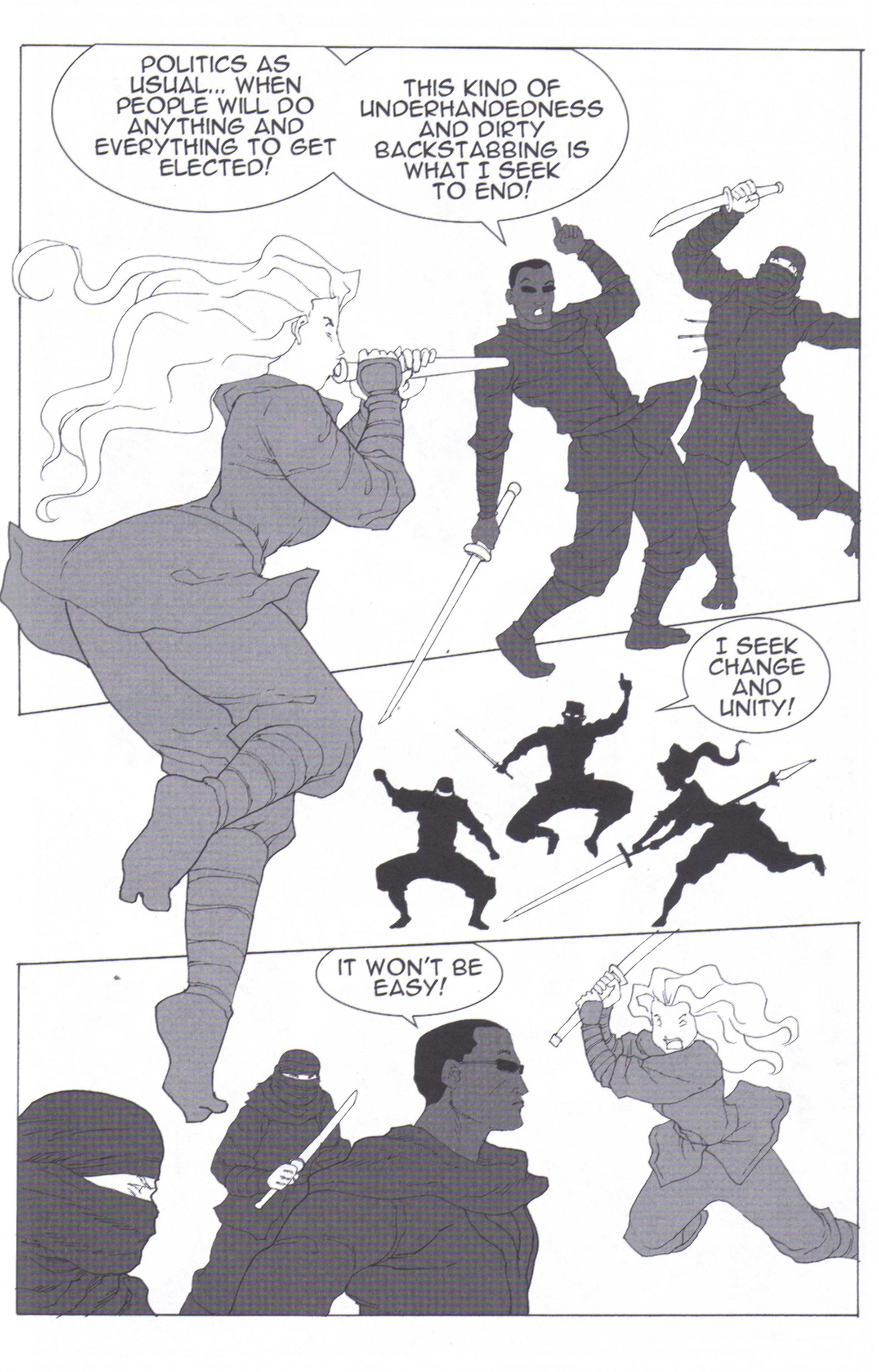 Read online Pirates vs Ninjas: Debate in '08 comic -  Issue # Full - 19