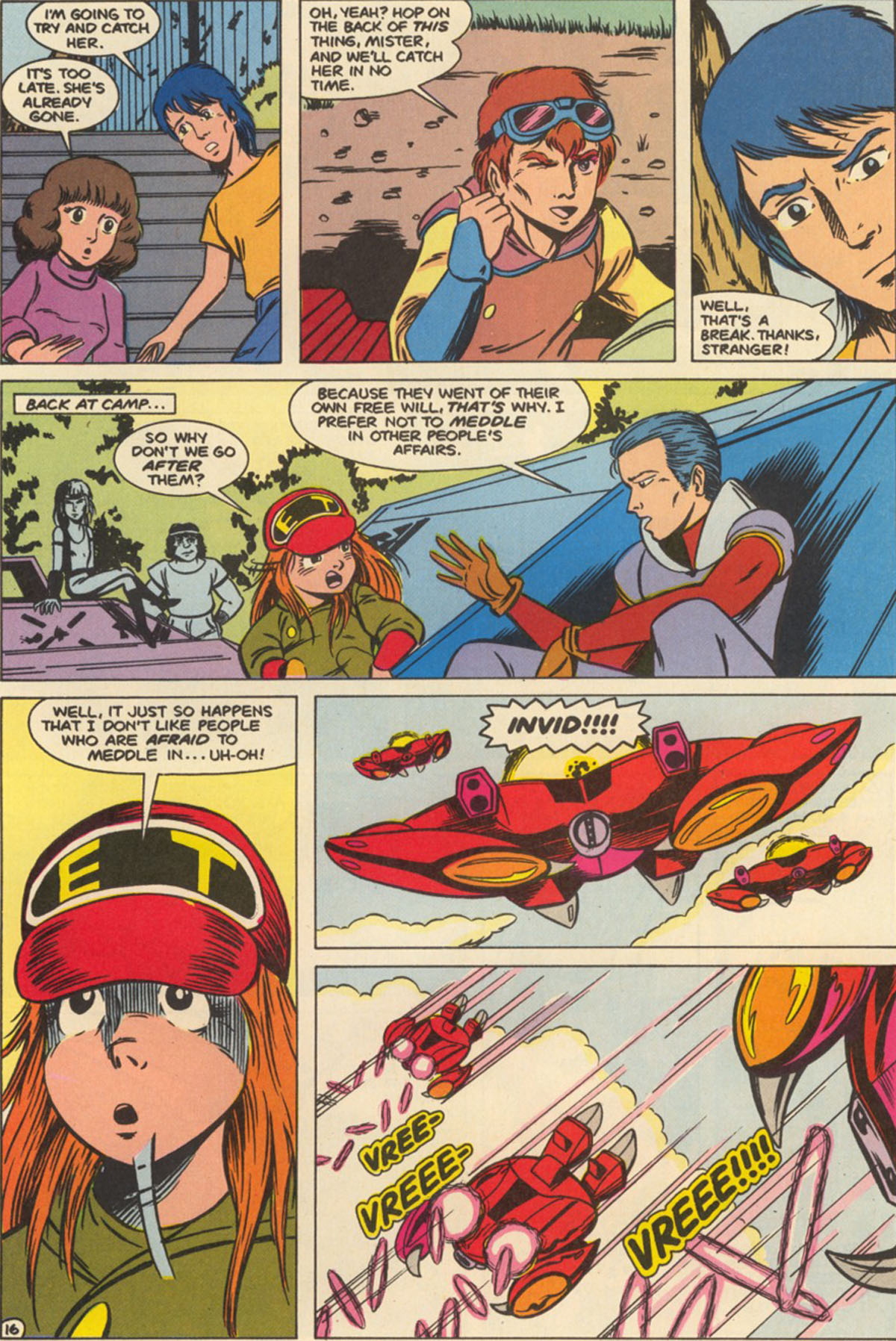 Read online Robotech The New Generation comic -  Issue #6 - 20