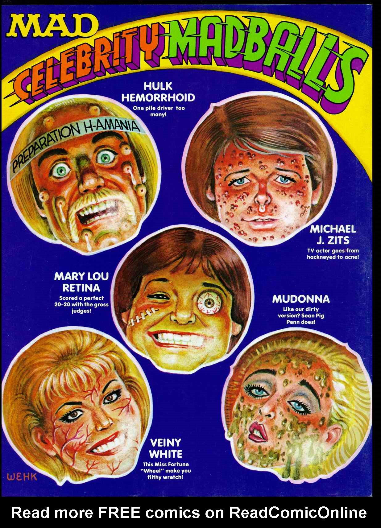 Read online MAD comic -  Issue #269 - 52