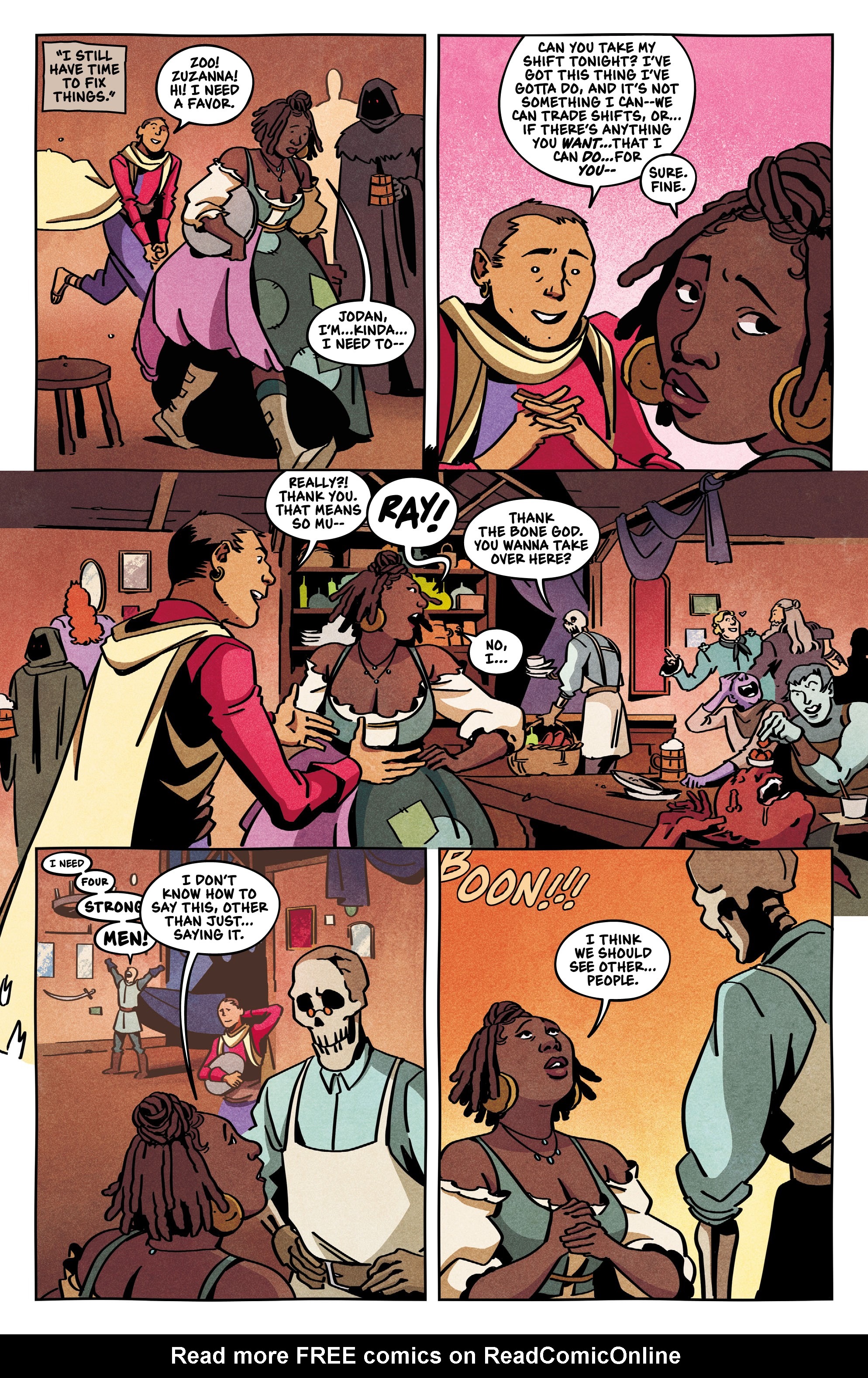 Read online Quests Aside comic -  Issue #3 - 9