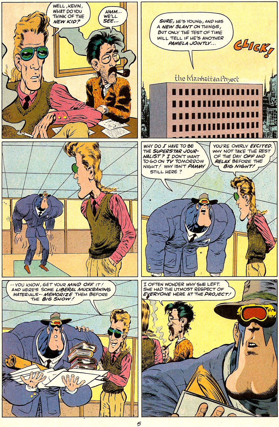 Read online Megaton Man comic -  Issue #4 - 7
