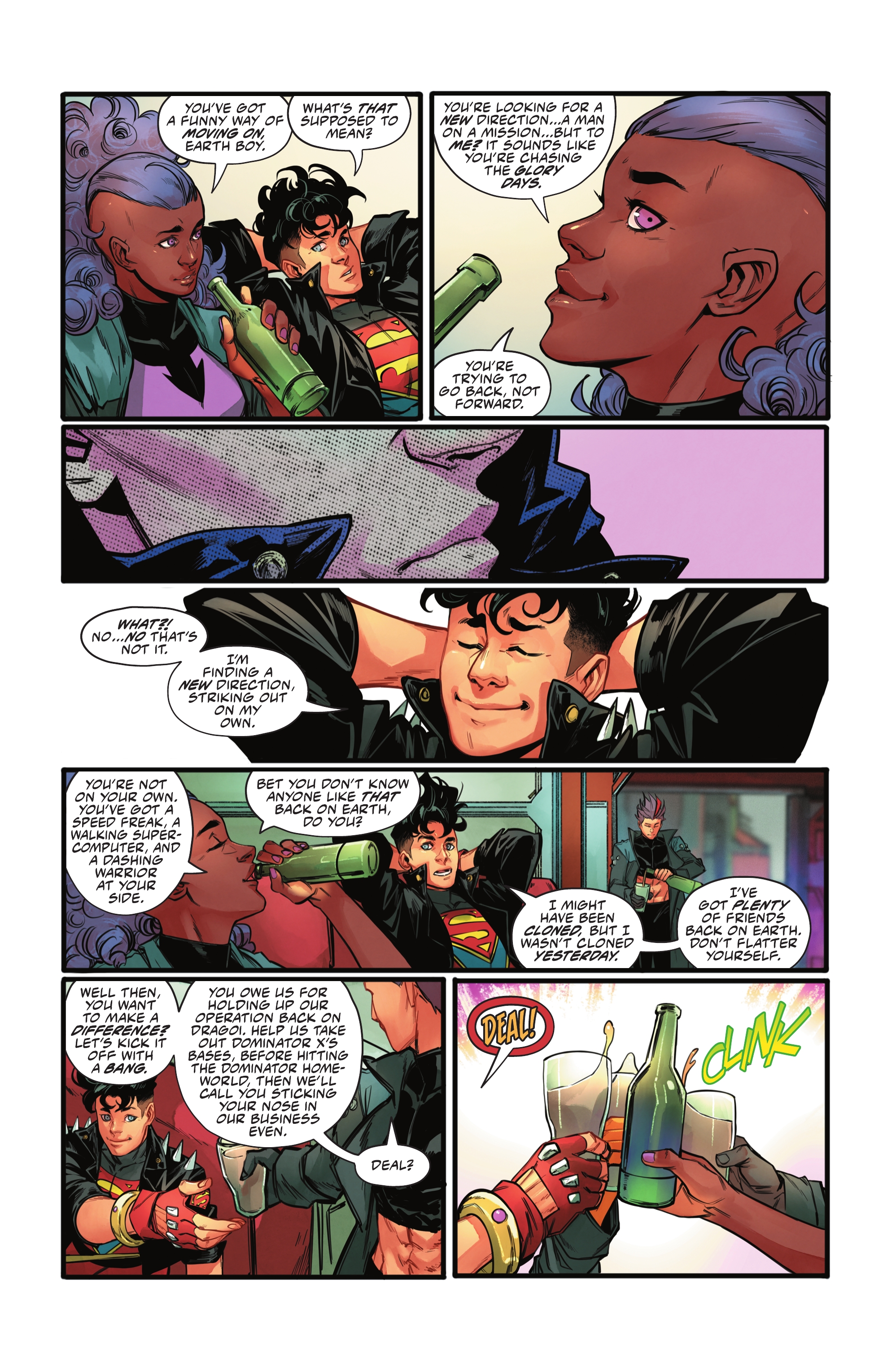Read online Superboy: The Man Of Tomorrow comic -  Issue #3 - 8