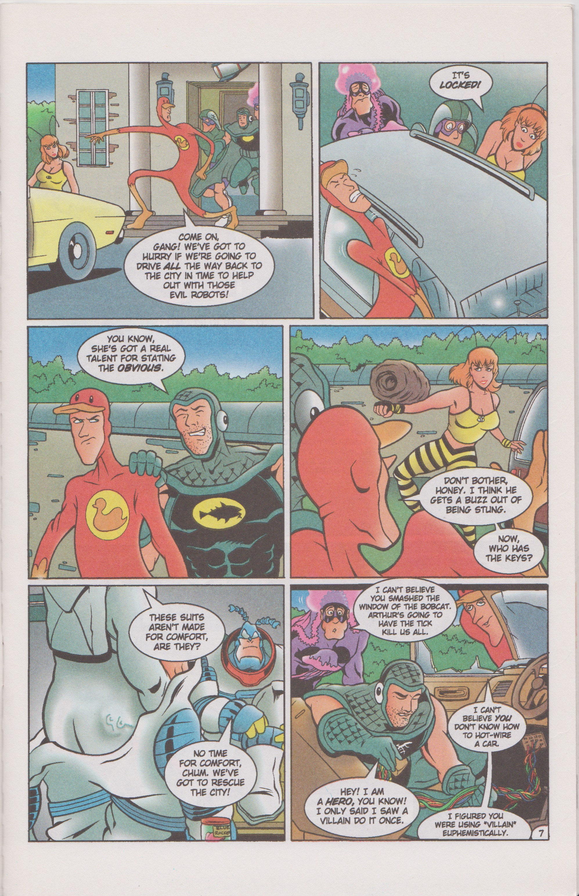 Read online The Tick Color comic -  Issue #4 - 9