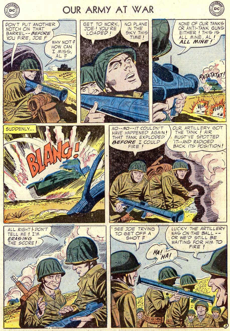 Read online Our Army at War (1952) comic -  Issue #33 - 31