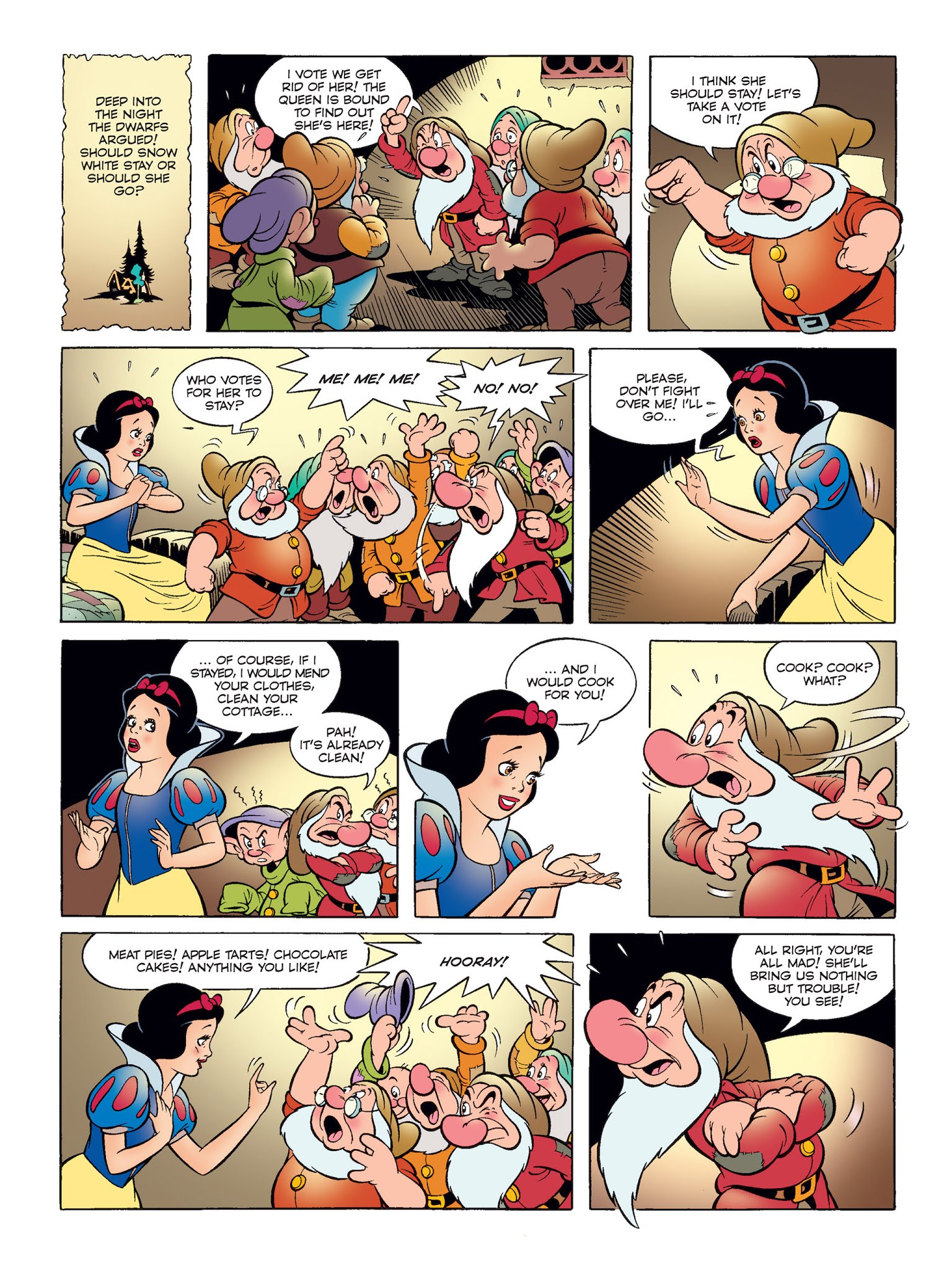 Read online Snow White and the Seven Dwarfs (2017) comic -  Issue # Full - 26