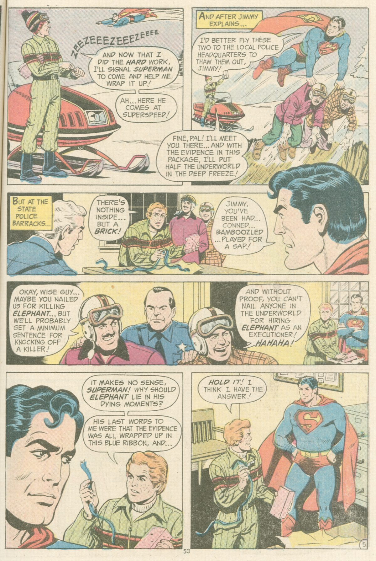 Read online The Superman Family comic -  Issue #164 - 53