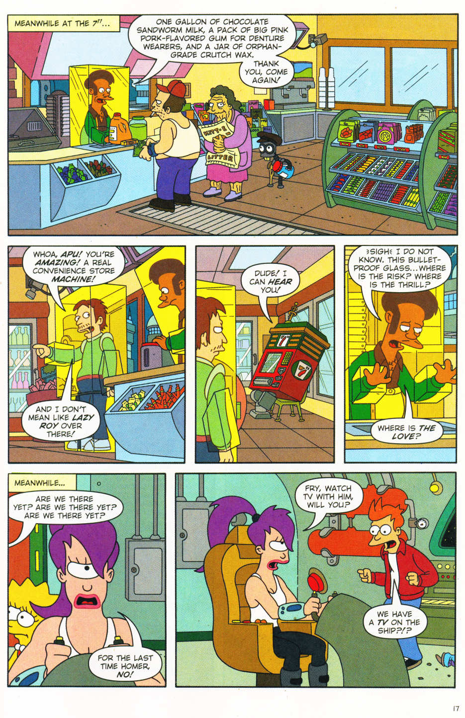 Read online The Simpsons/Futurama Crossover Crisis II comic -  Issue #1 - 18