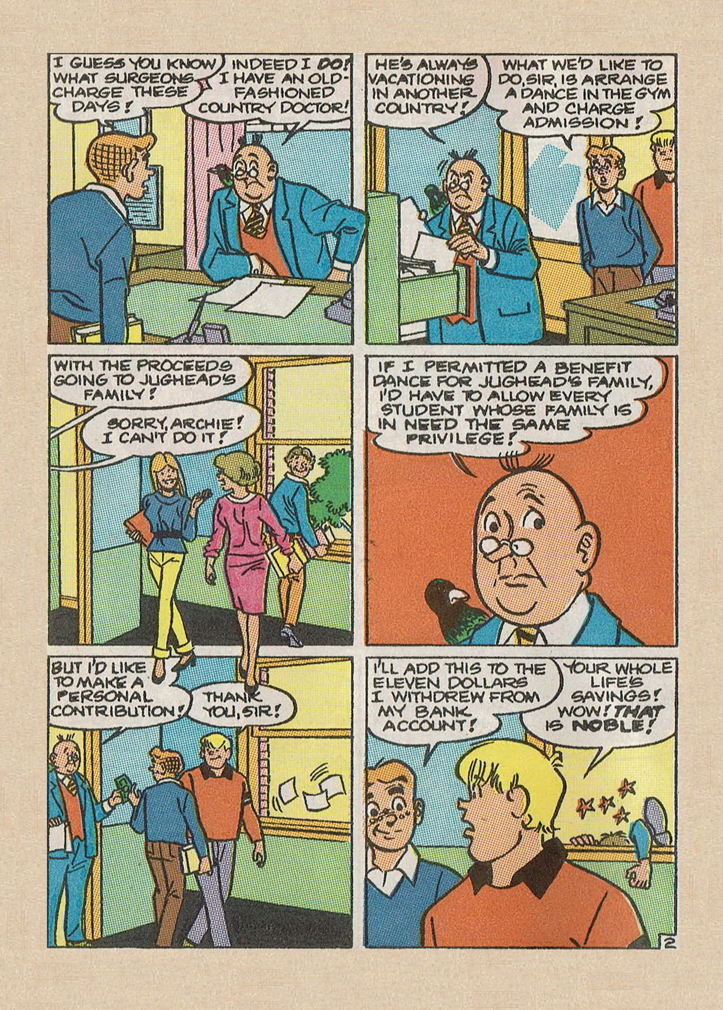 Read online Jughead Jones Comics Digest comic -  Issue #63 - 56