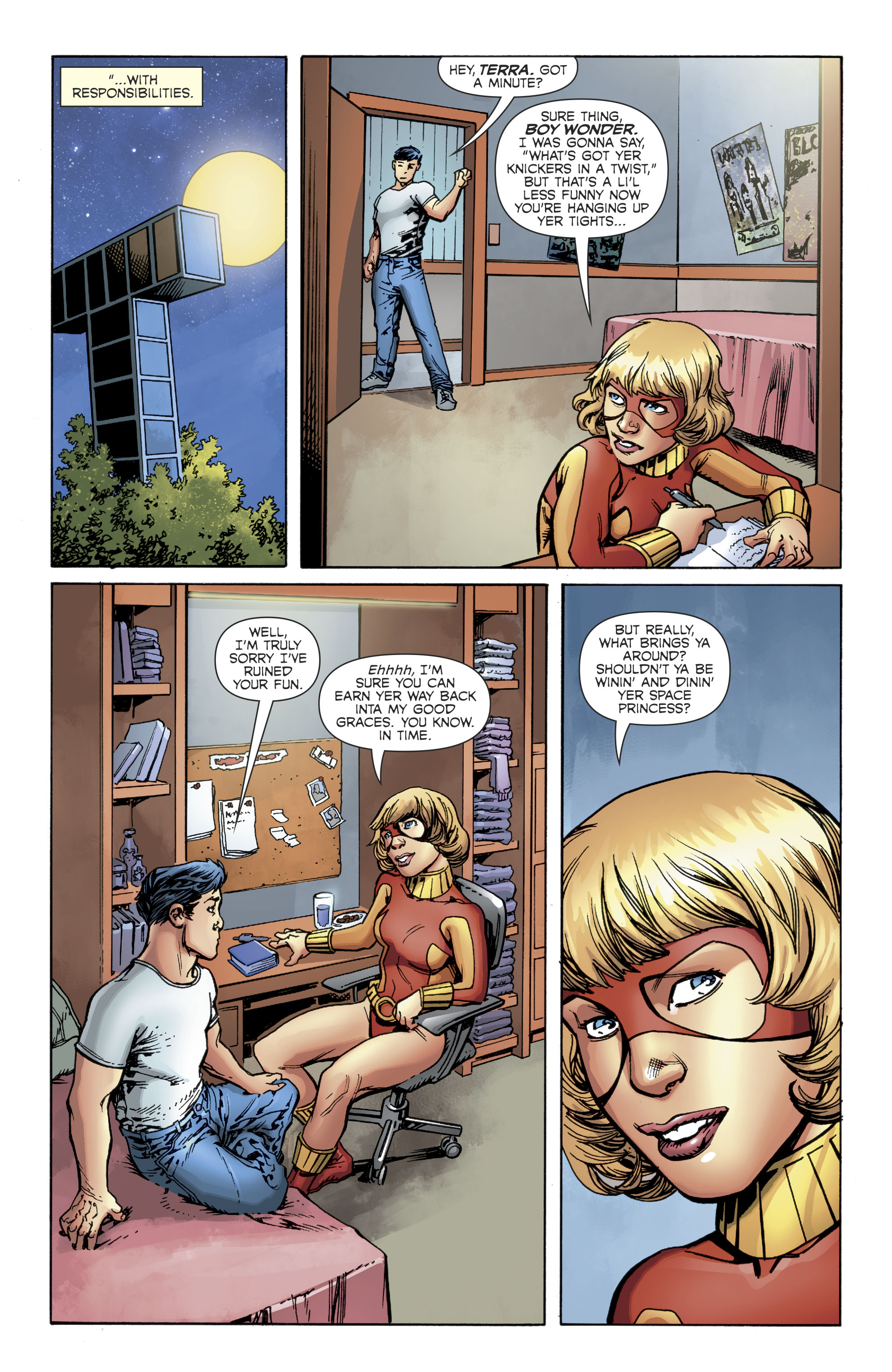 Read online Tales From the Dark Multiverse: Teen Titans: The Judas Contract comic -  Issue # Full - 10