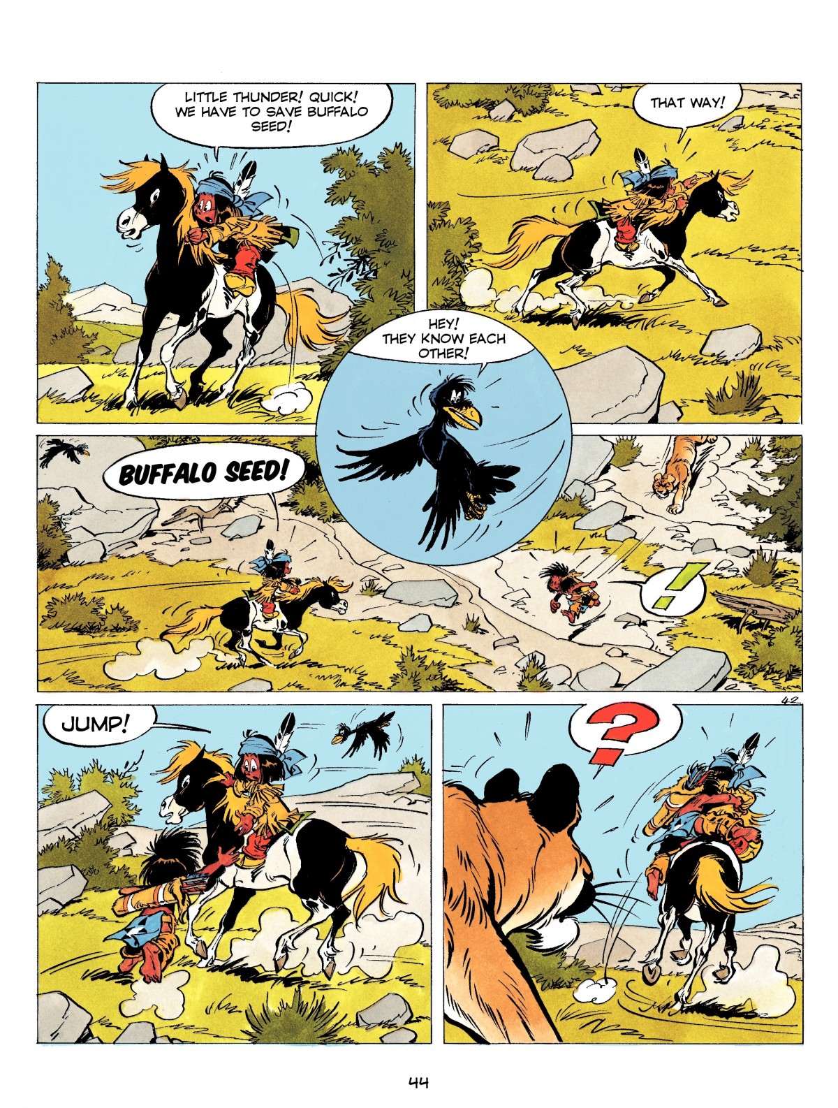 Read online Yakari comic -  Issue #9 - 44