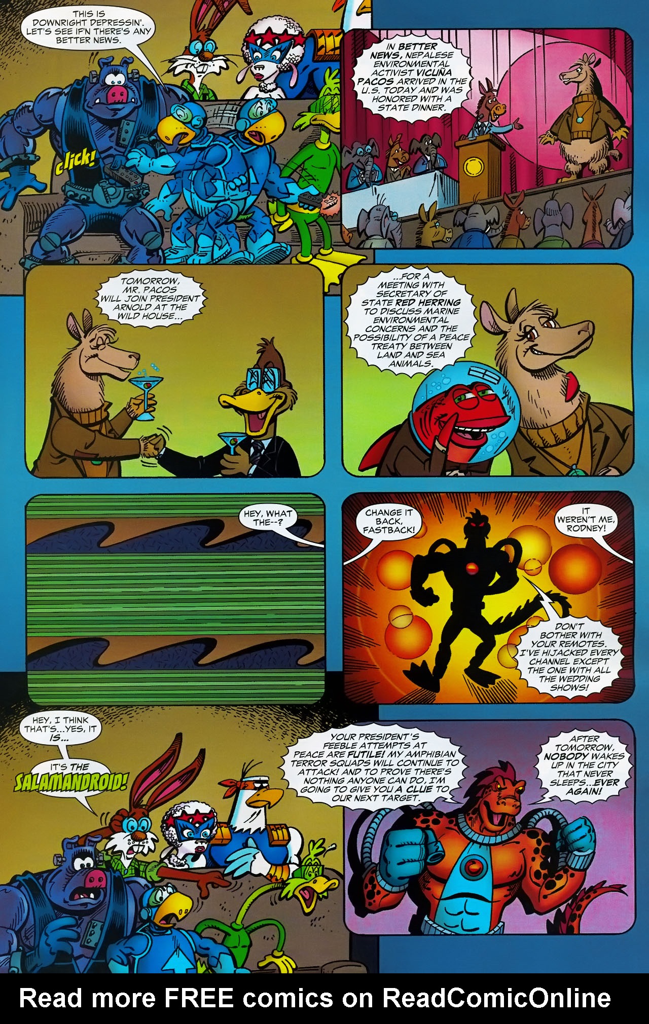 Read online Captain Carrot and the Final Ark comic -  Issue #1 - 16