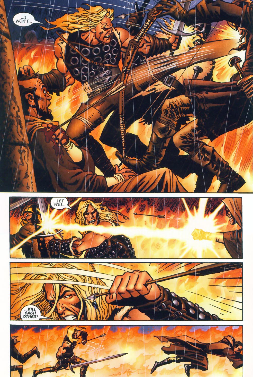 Read online R.A. Salvatore's DemonWars: Trial By Fire comic -  Issue #3 - 6