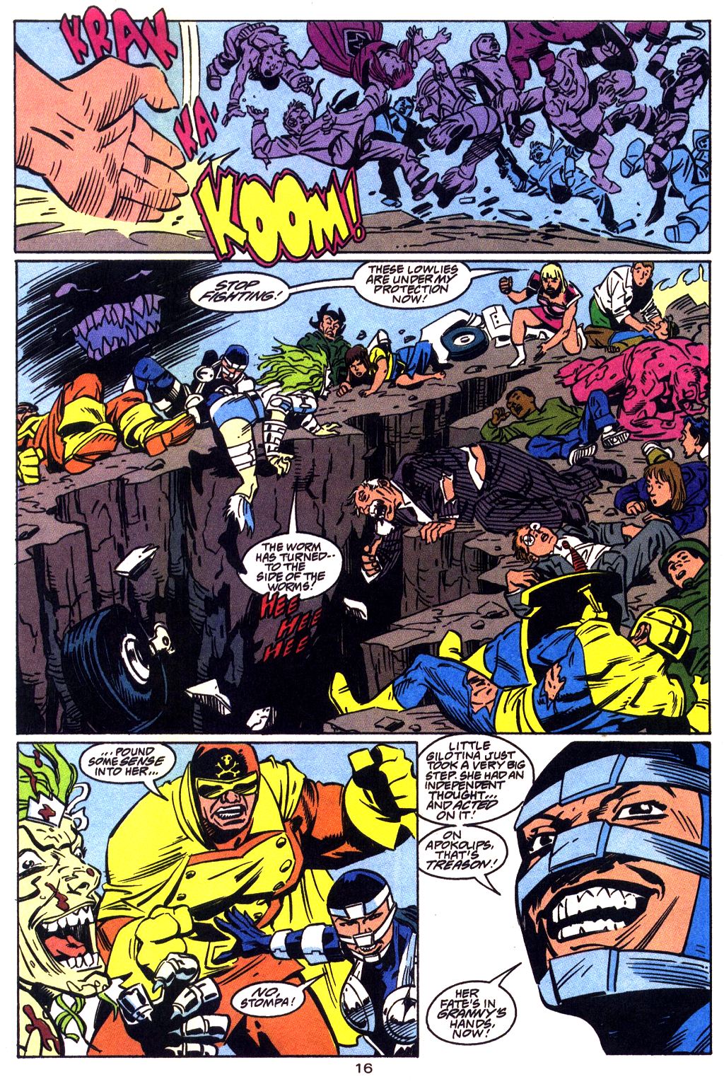Read online Guardians of Metropolis comic -  Issue #4 - 17