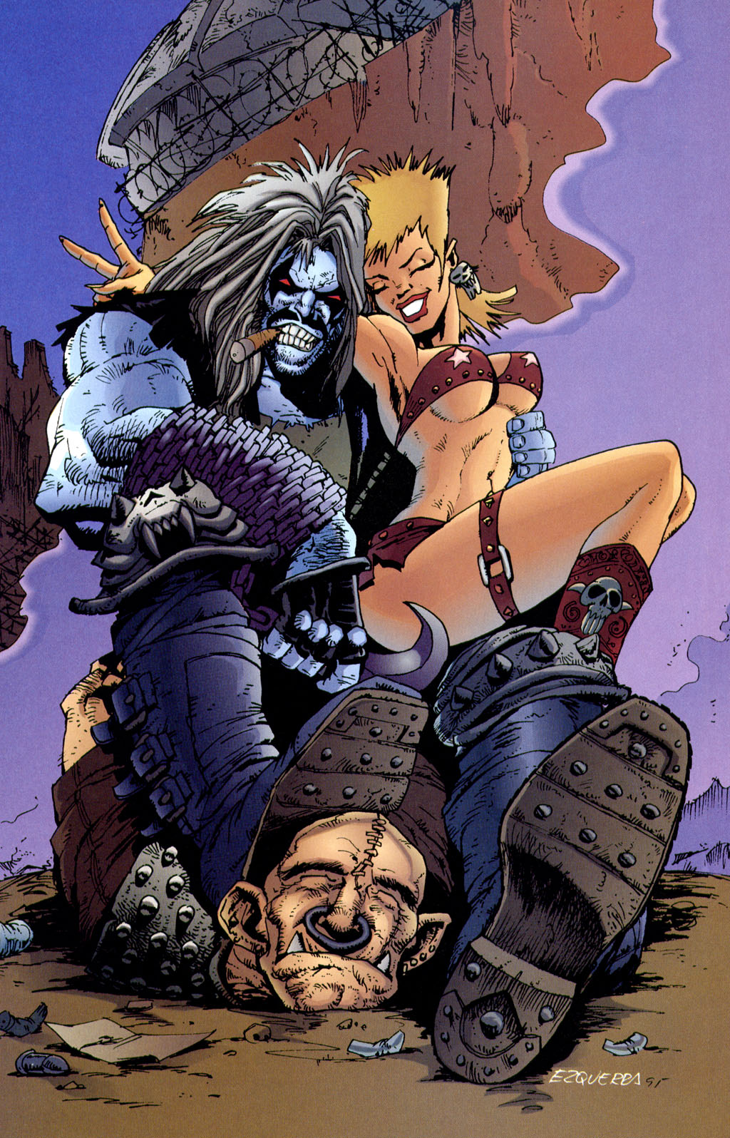 Read online The Lobo Gallery: Portraits of a Bastich comic -  Issue # Full - 22
