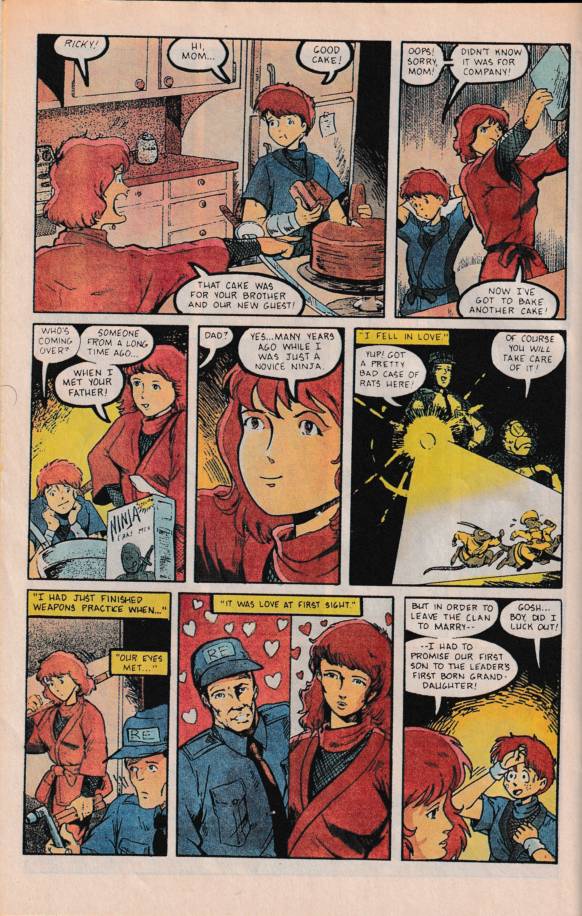 Read online Ninja High School In Color comic -  Issue #1 - 28