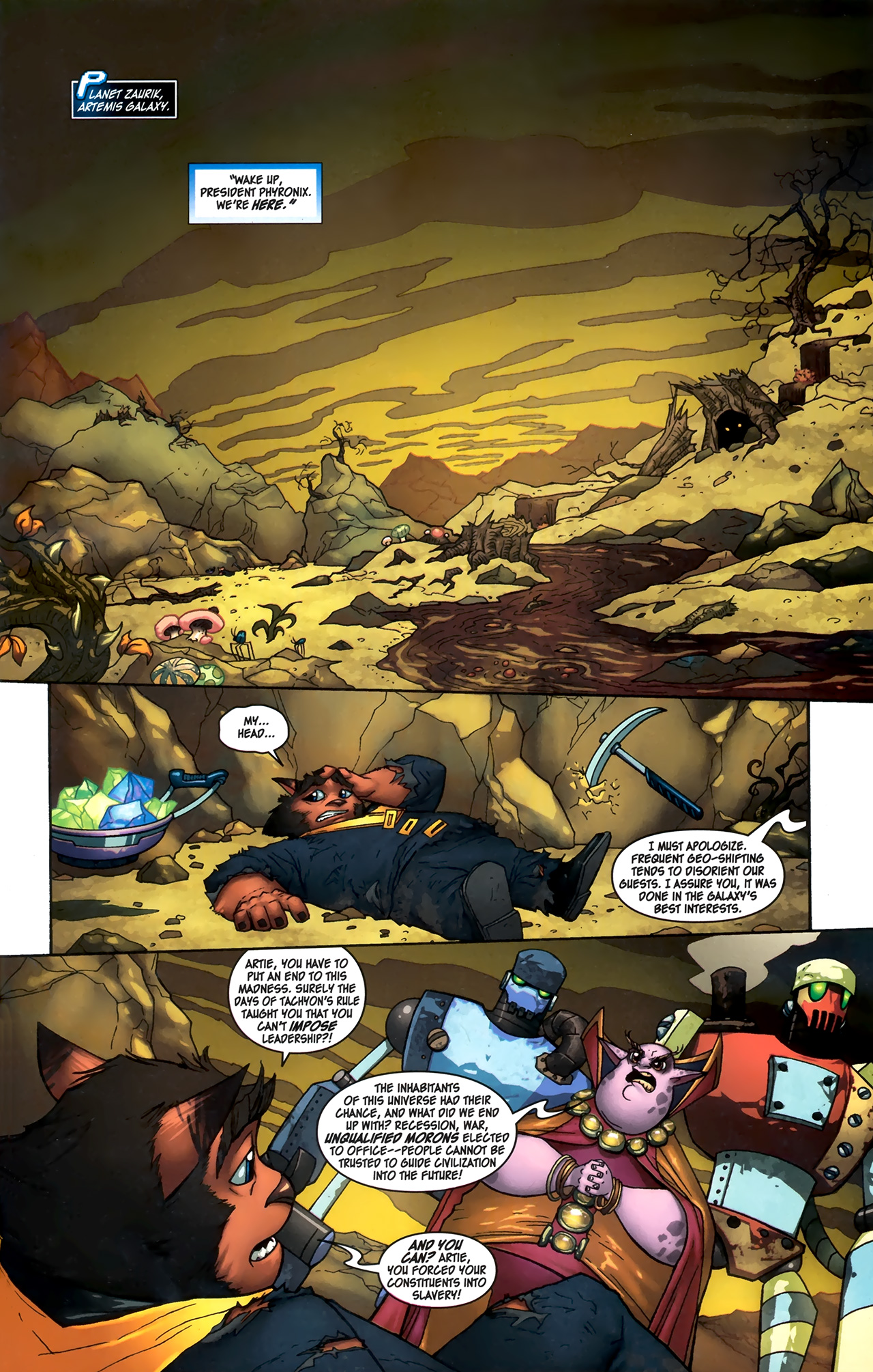 Read online Ratchet & Clank comic -  Issue #3 - 16