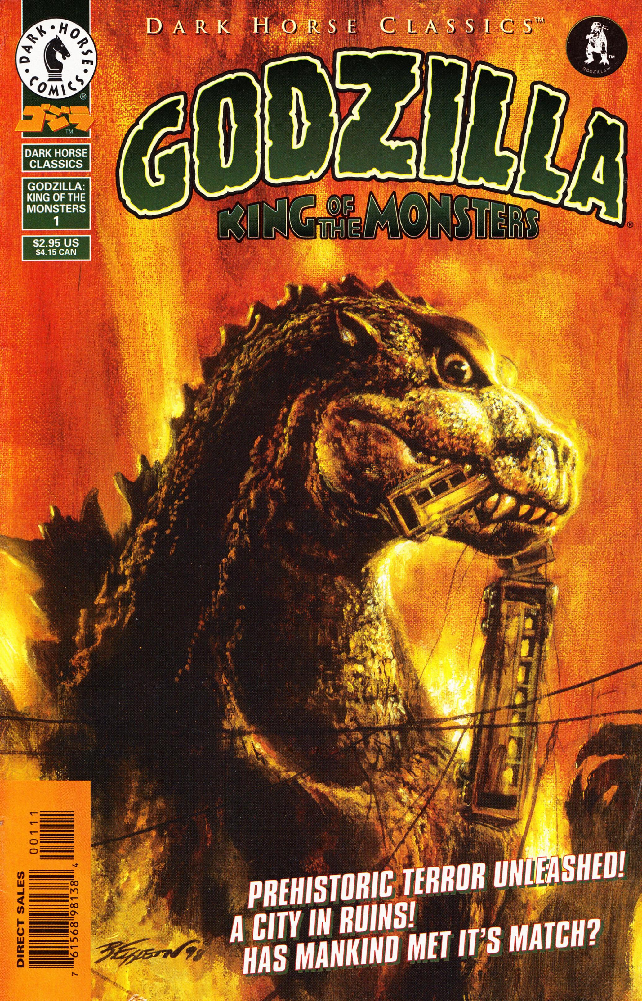 Read online Dark Horse Classics: Godzilla - King of the Monsters comic -  Issue #1 - 1