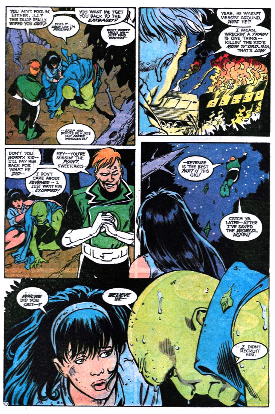 Read online Justice League America comic -  Issue #39 - 11