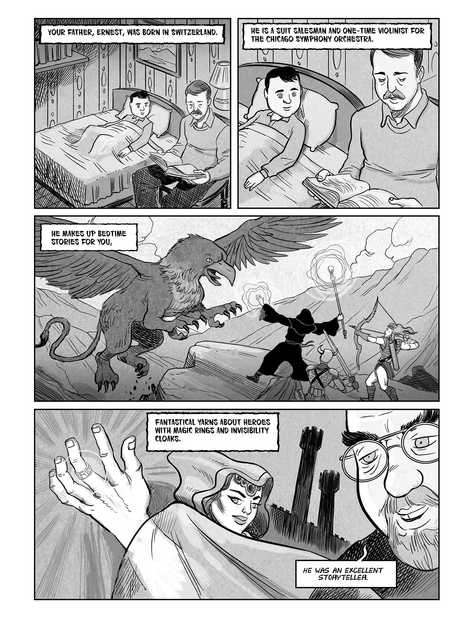 Read online Rise of the Dungeon Master: Gary Gygax and the Creation of D&D comic -  Issue # TPB - 22