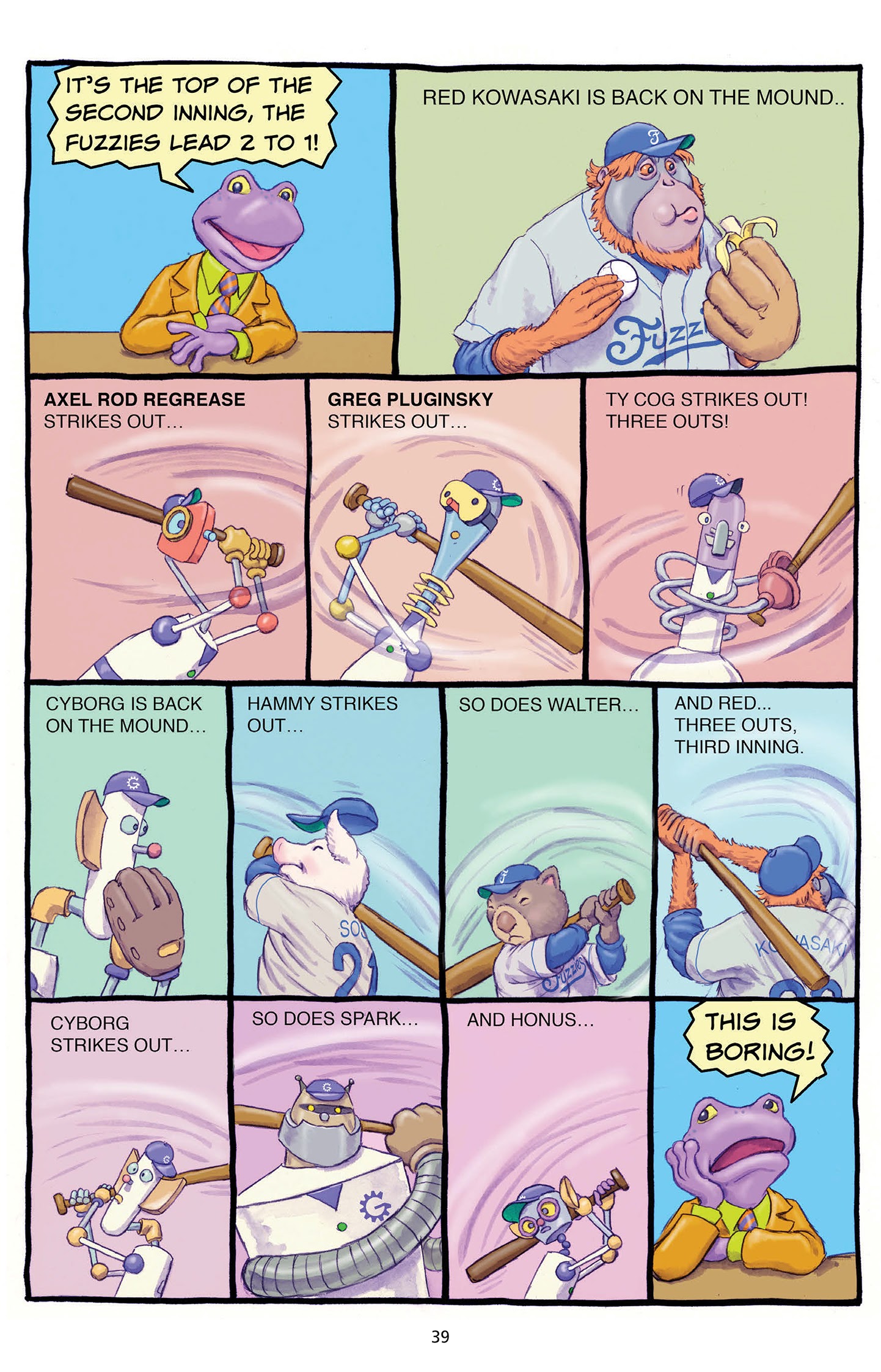 Read online Fuzzy Baseball comic -  Issue #3 - 41