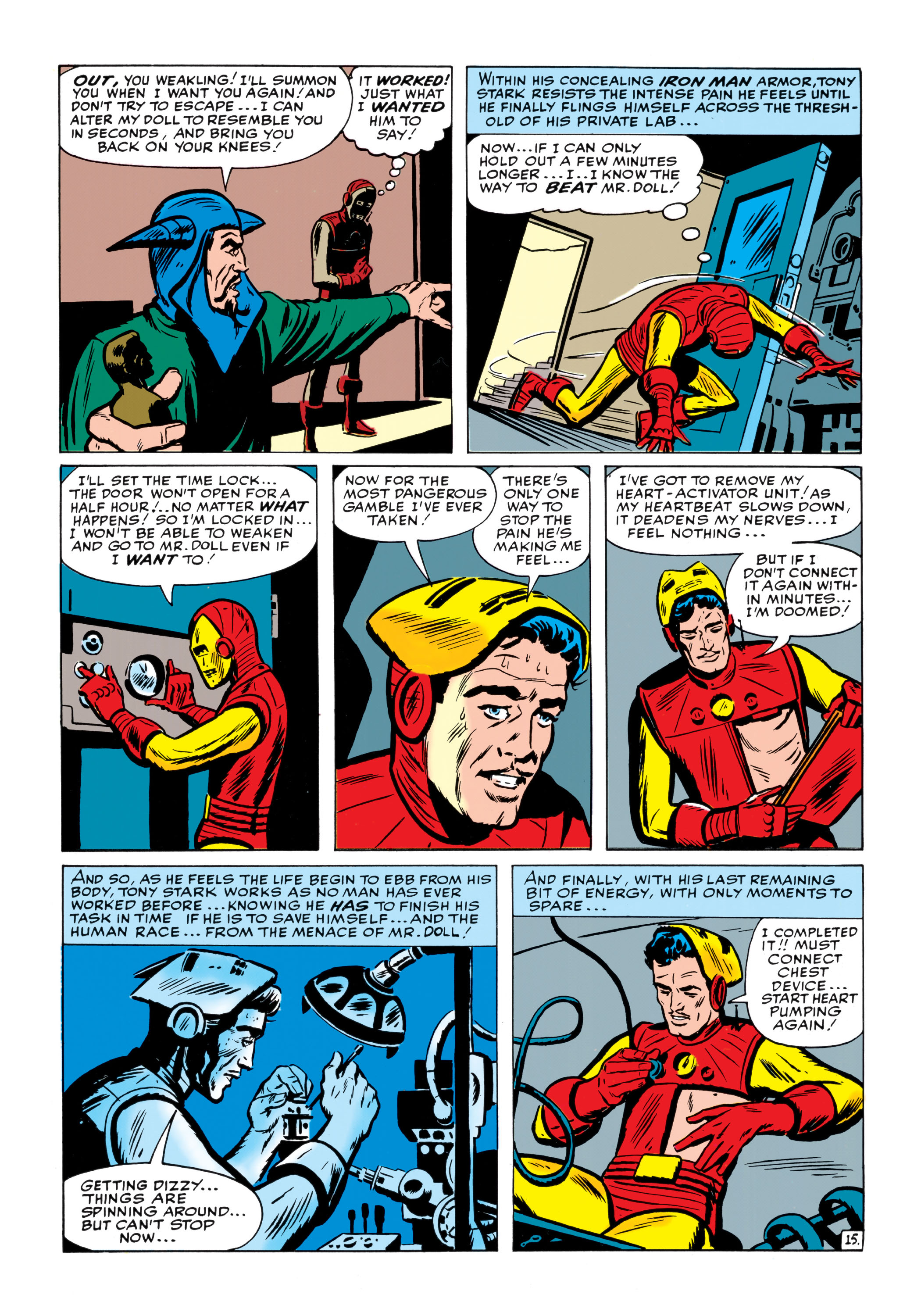 Read online Marvel Masterworks: The Invincible Iron Man comic -  Issue # TPB 1 (Part 2) - 54
