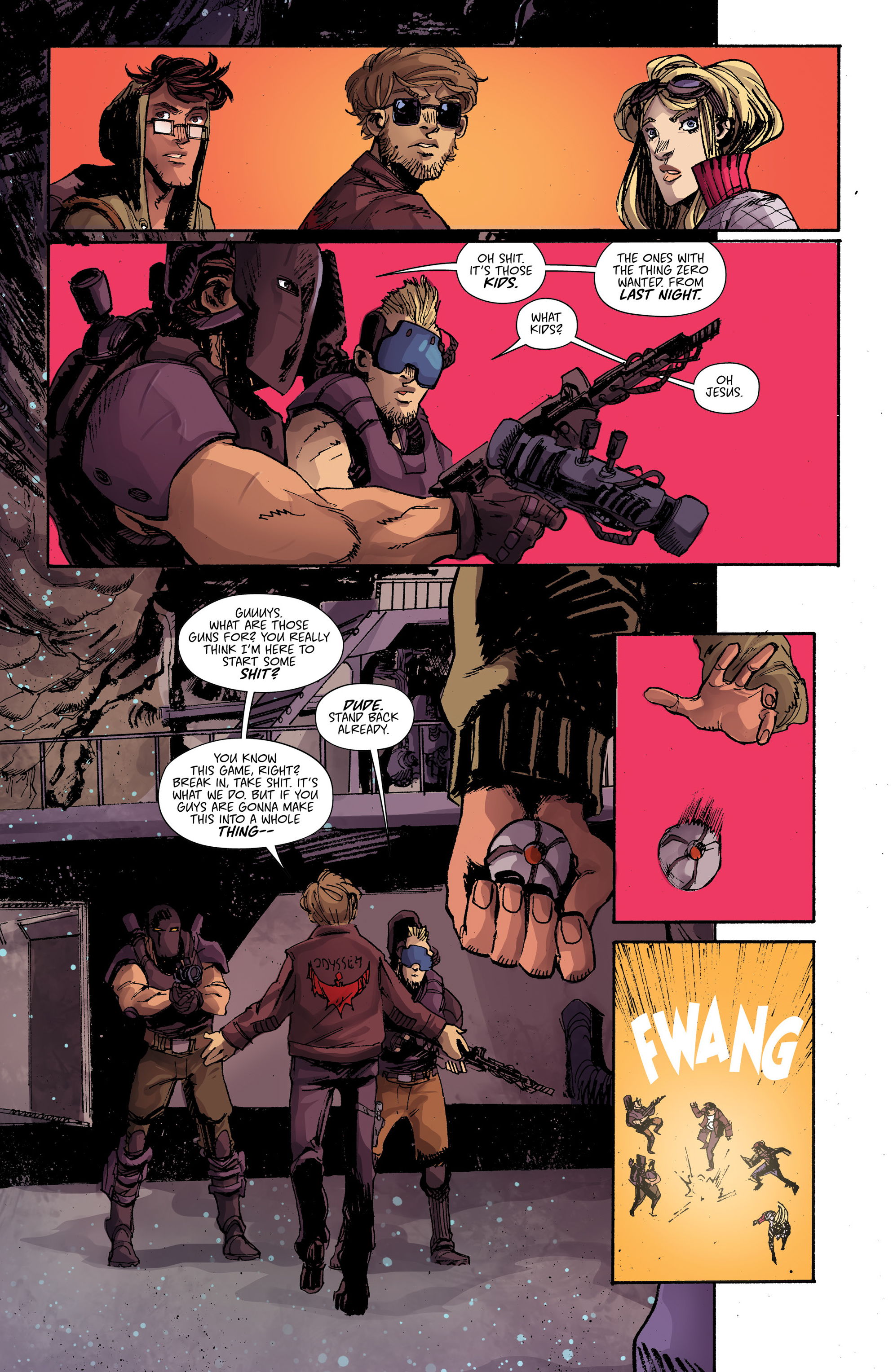 Read online Quantum Teens Are Go comic -  Issue #4 - 8