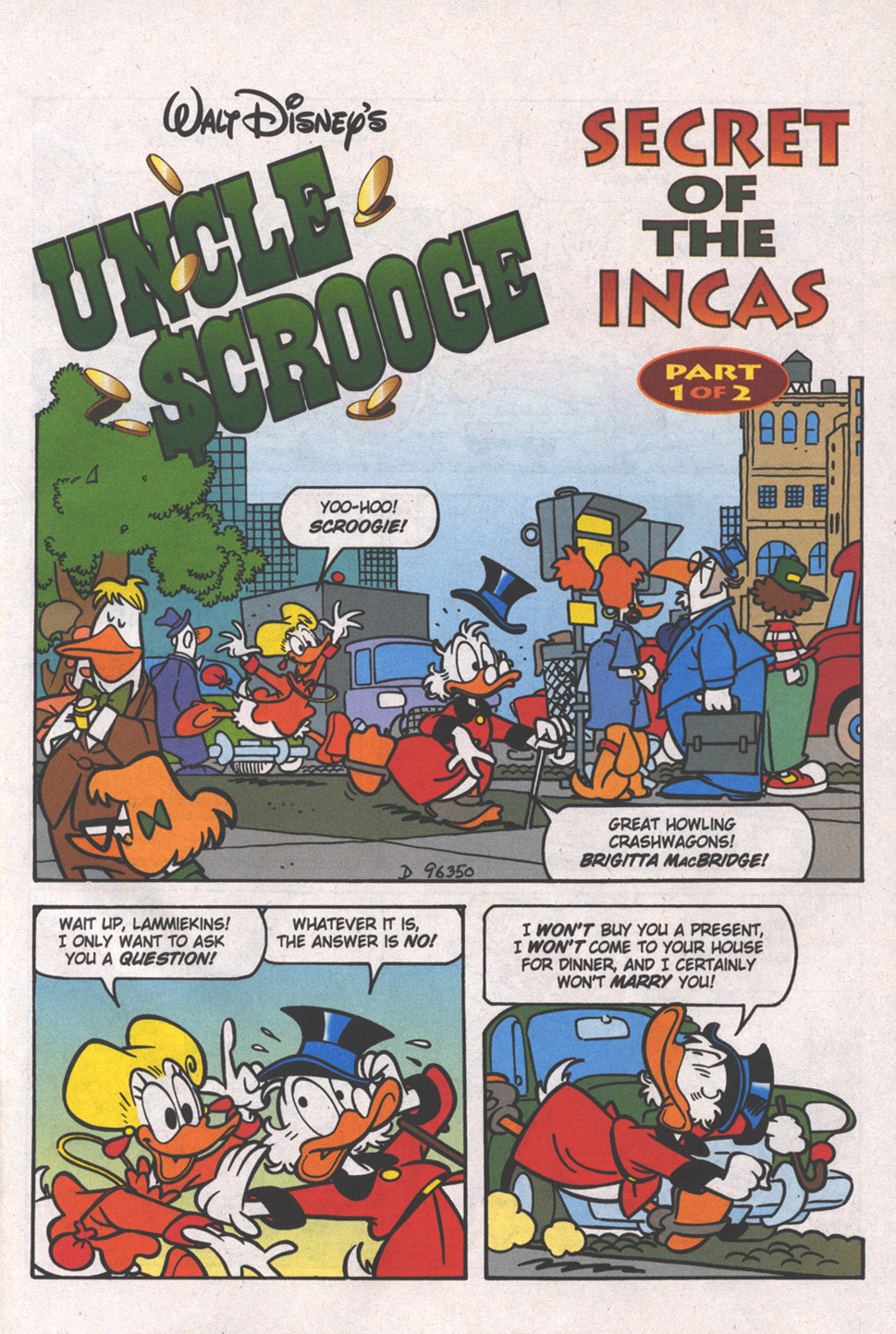 Read online Walt Disney's Uncle Scrooge Adventures comic -  Issue #53 - 4