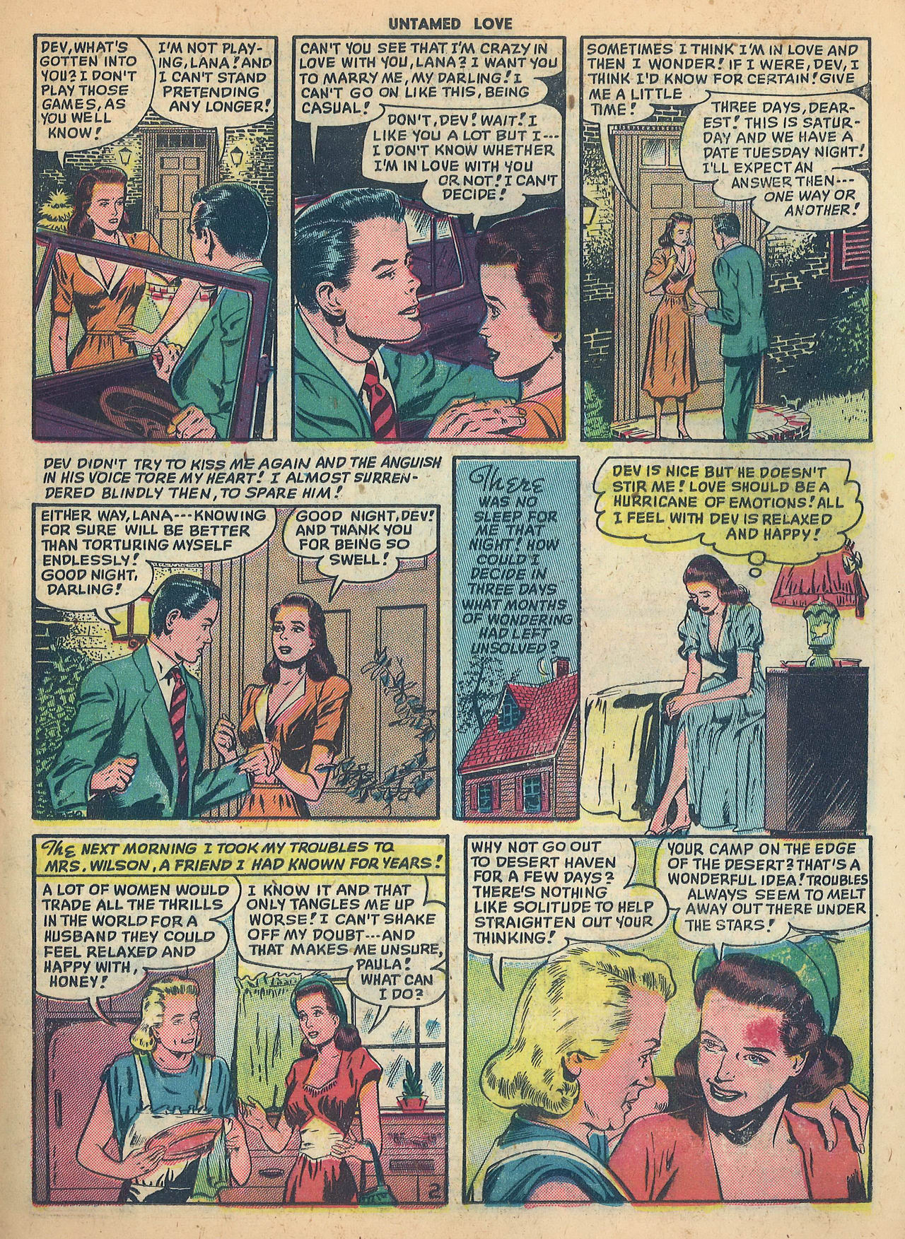 Read online Untamed Love comic -  Issue #1 - 19