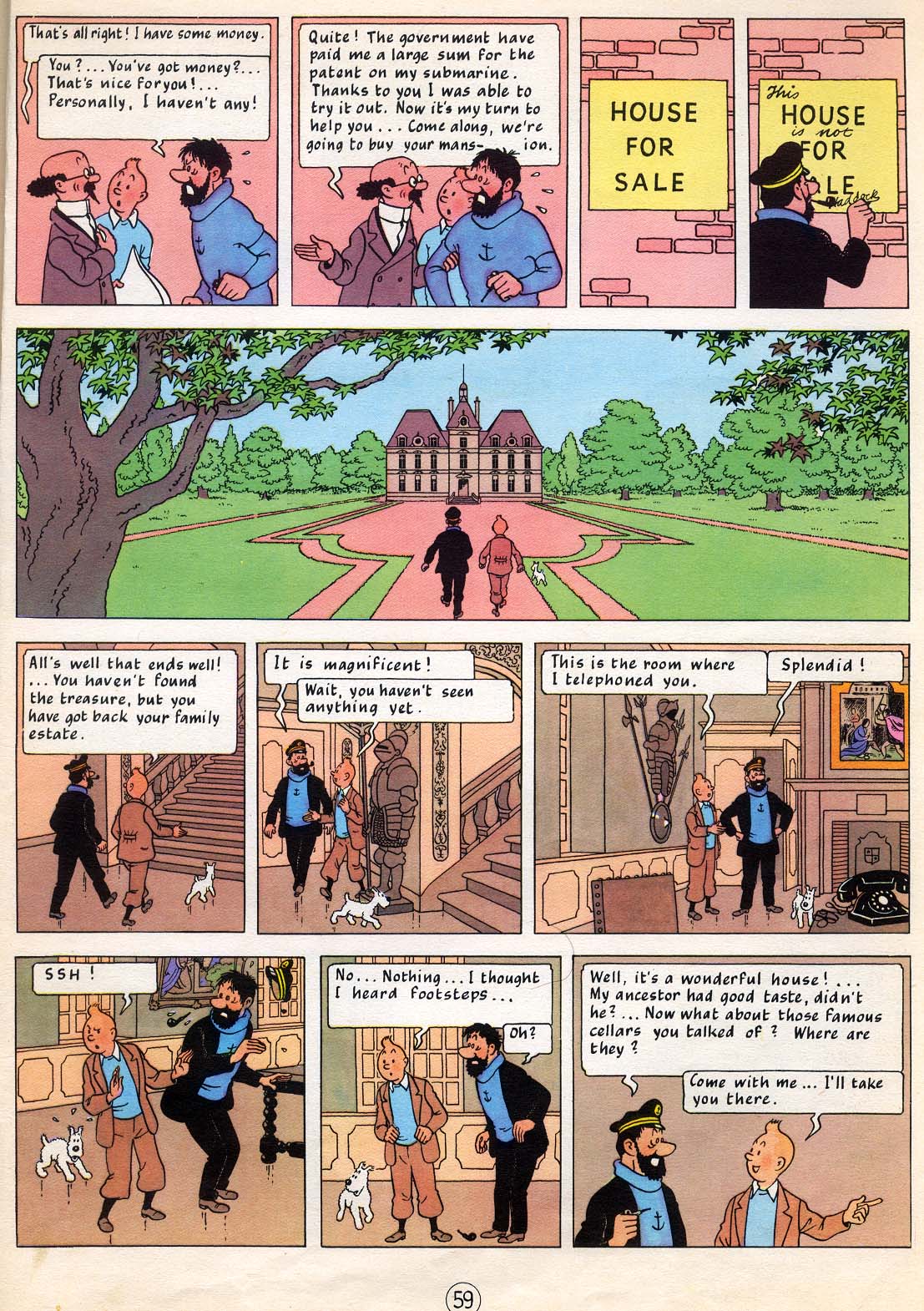 Read online The Adventures of Tintin comic -  Issue #12 - 61