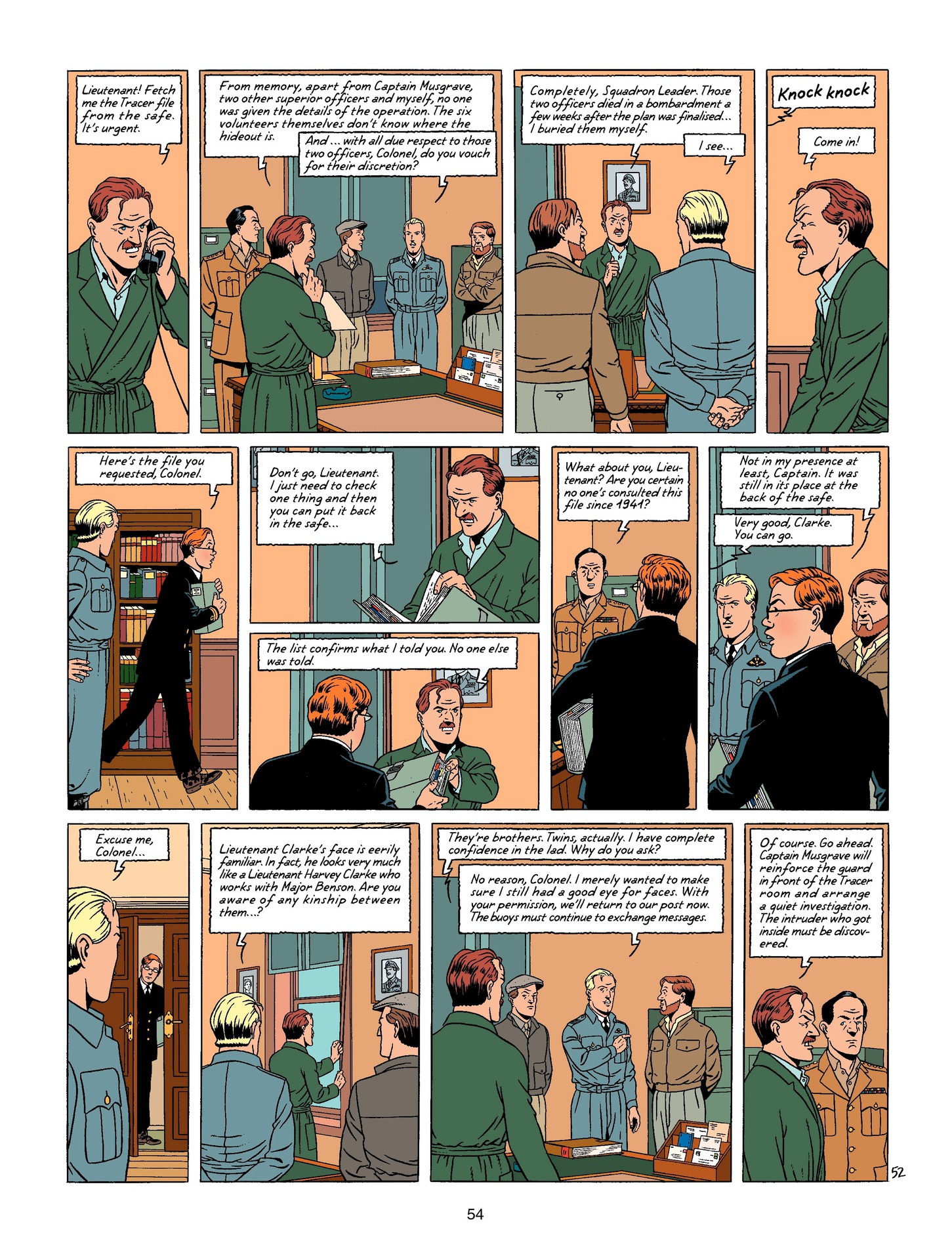 Read online Blake & Mortimer comic -  Issue #21 - 54