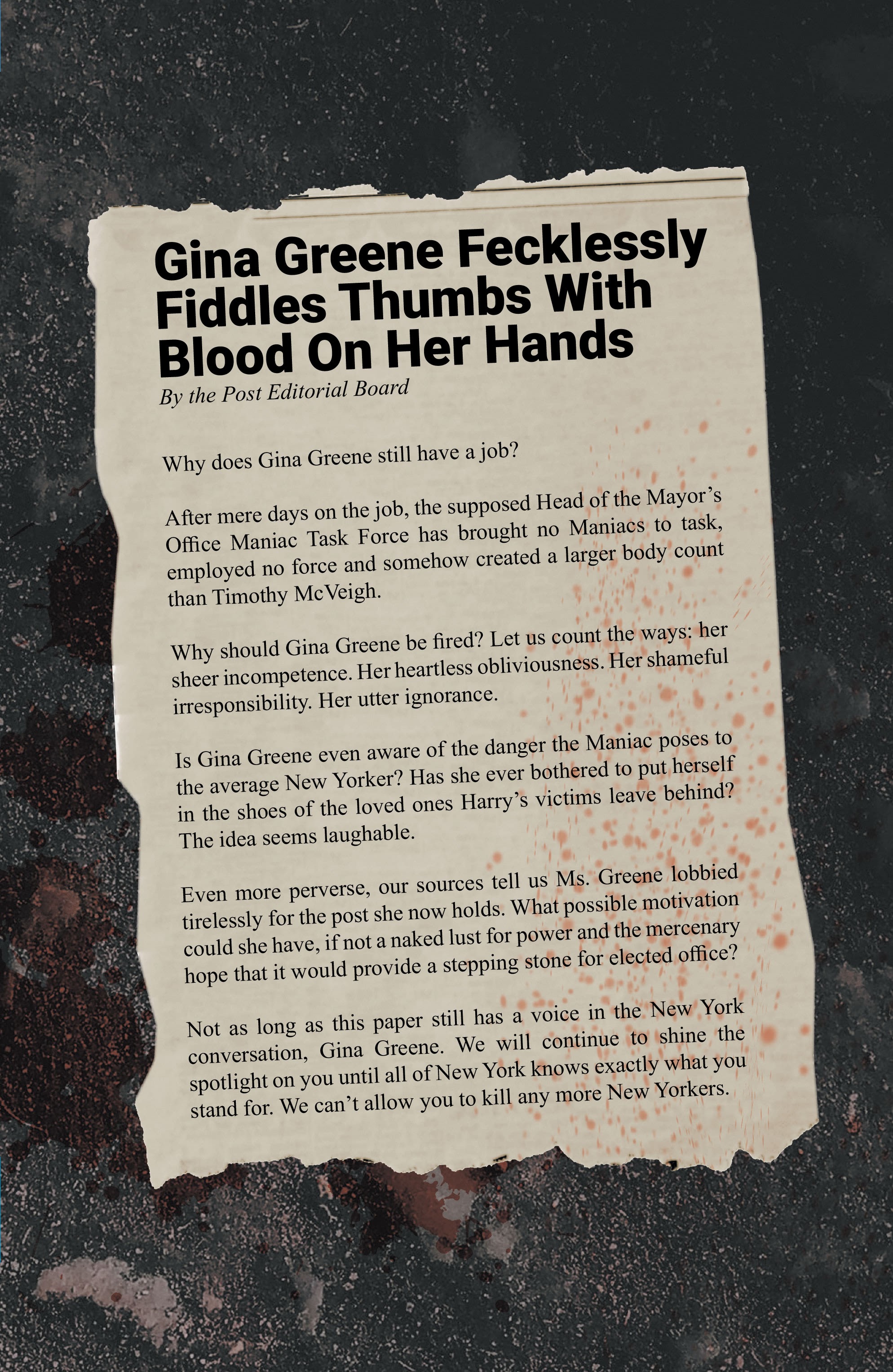 Read online Maniac of New York: The Bronx is Burning comic -  Issue #1 - 31