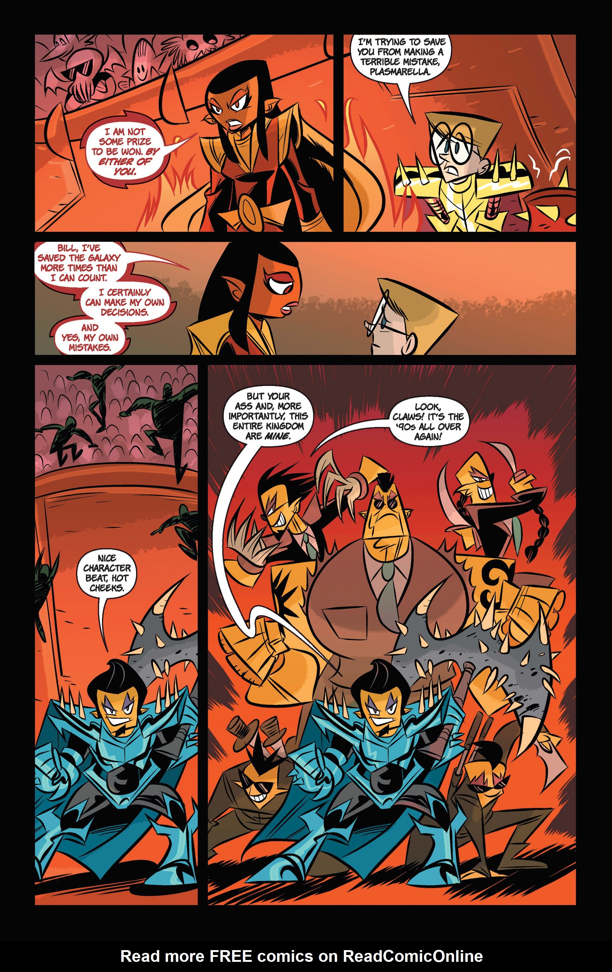 Read online Super Human Resources comic -  Issue #4 - 14