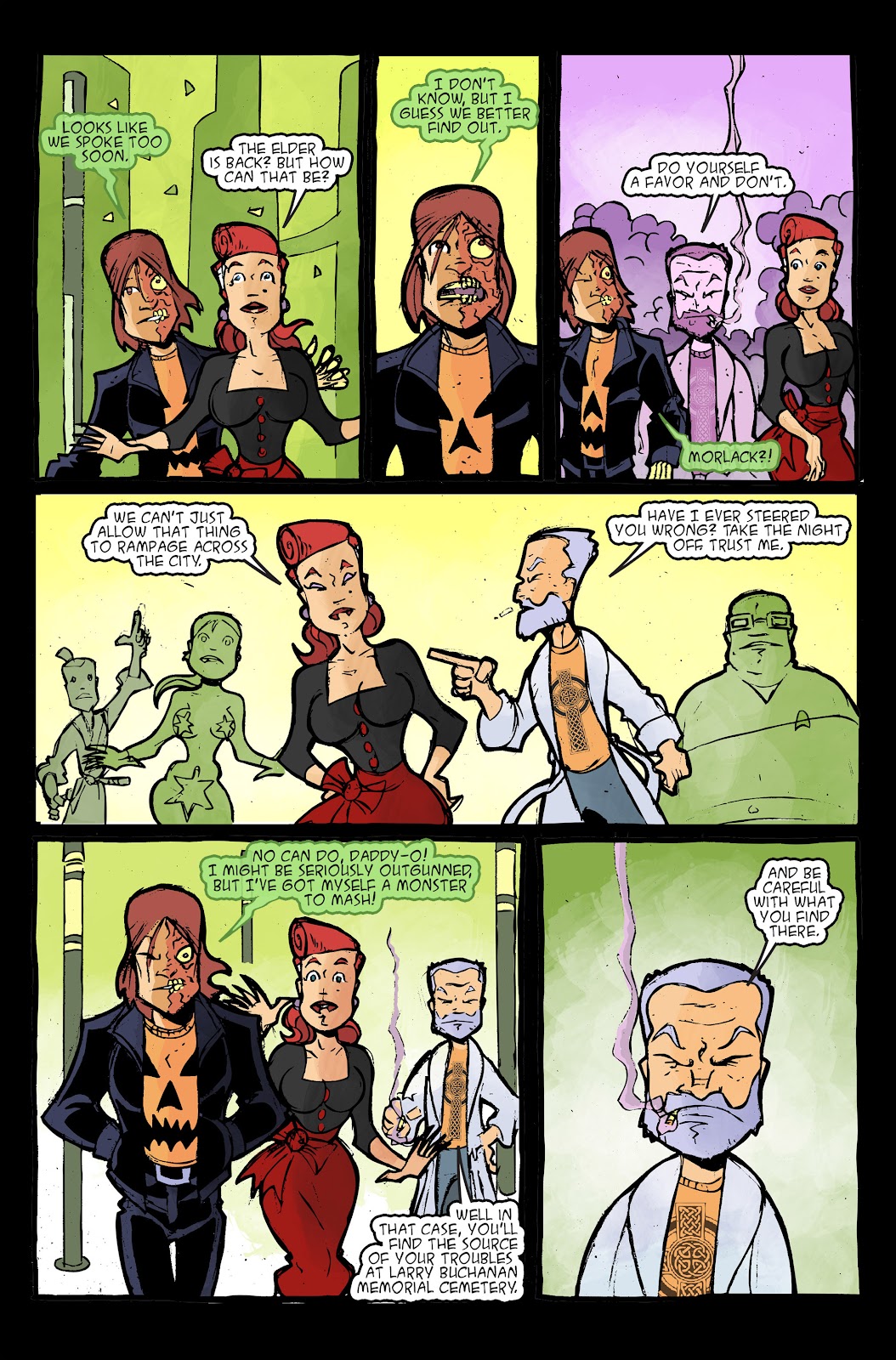 Hack/Slash vs. Halloween Man Special issue Full - Page 52
