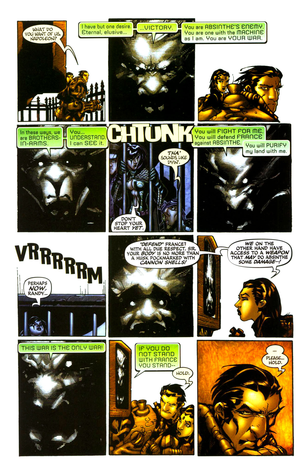 Read online Steampunk comic -  Issue #12 - 21