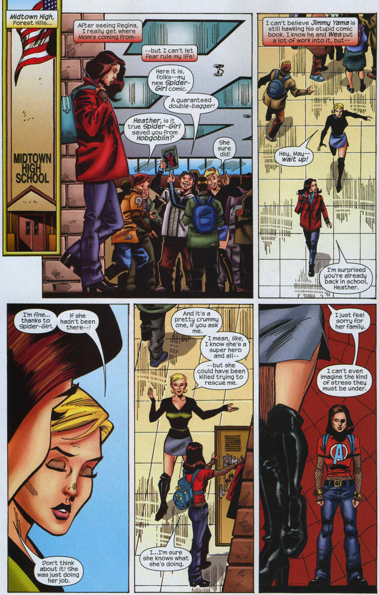 Read online Amazing Spider-Girl comic -  Issue #7 - 10