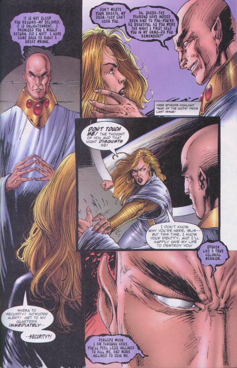 Read online Battlestar Galactica (1995) comic -  Issue #3 - 21