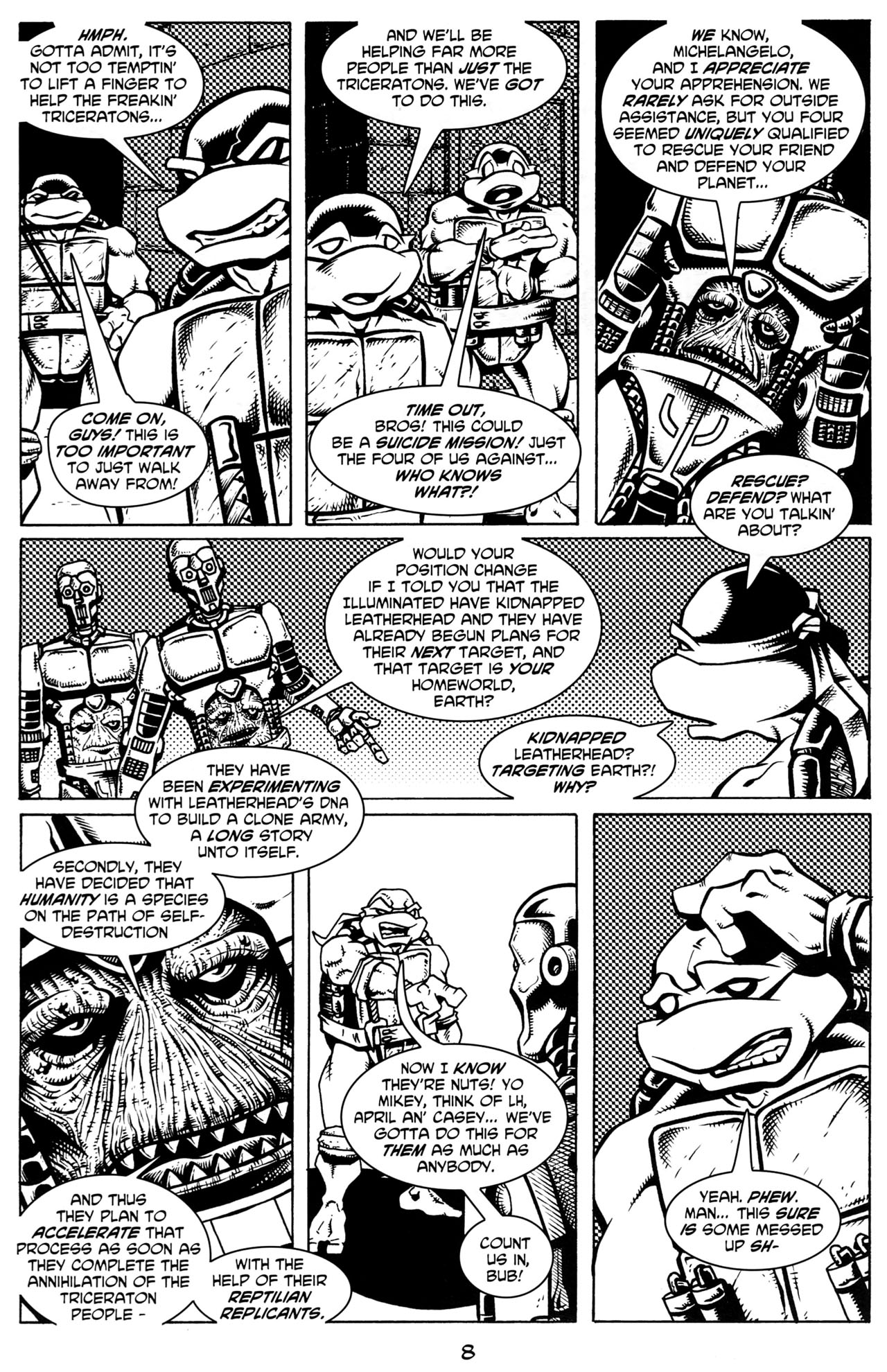 Read online Tales of the TMNT comic -  Issue #23 - 12
