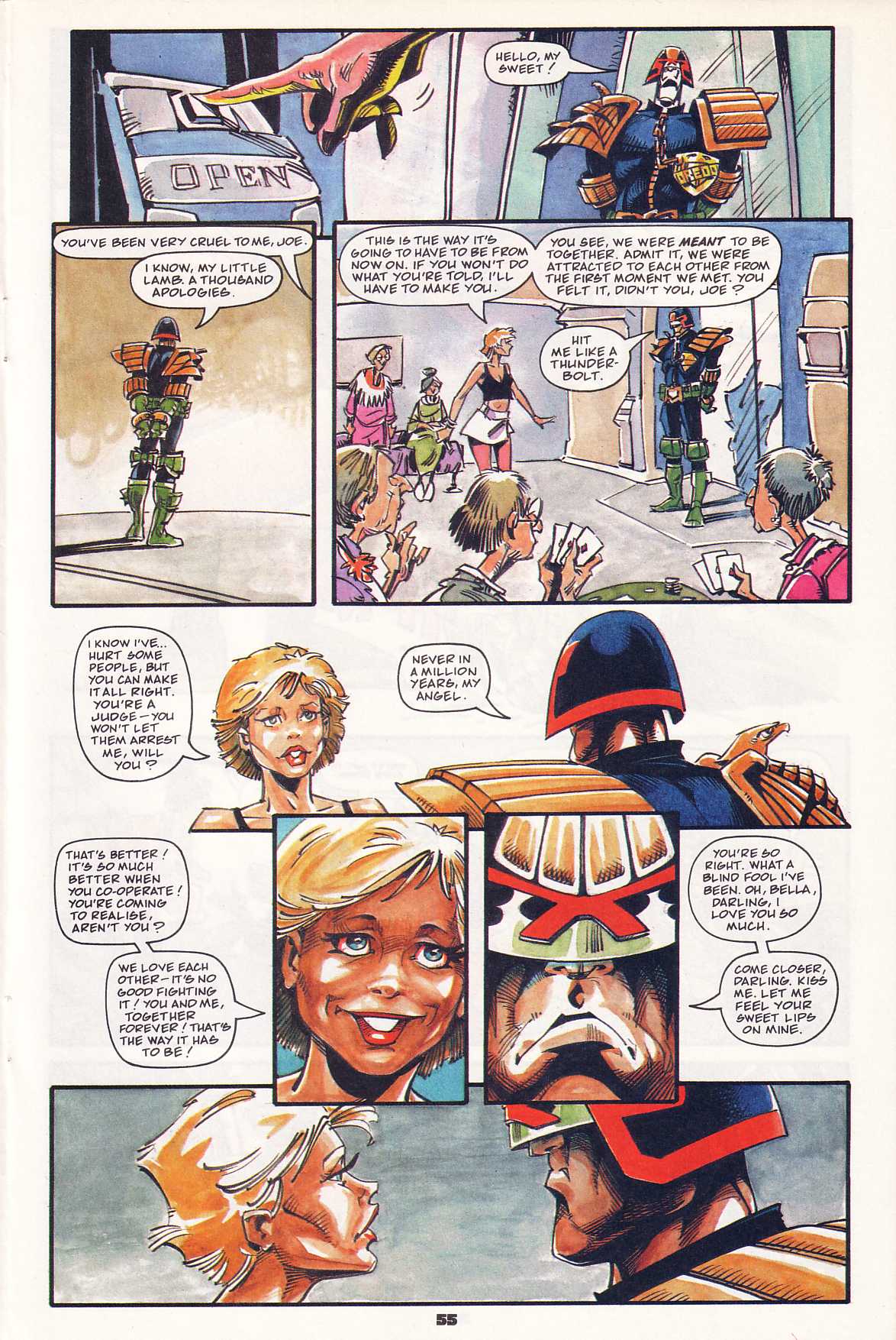 Read online Judge Dredd Mega-Special comic -  Issue #4 - 56