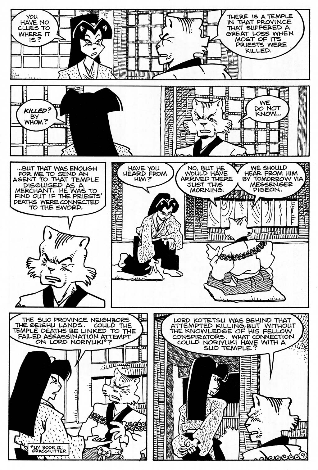 Read online Usagi Yojimbo (1996) comic -  Issue #40 - 11
