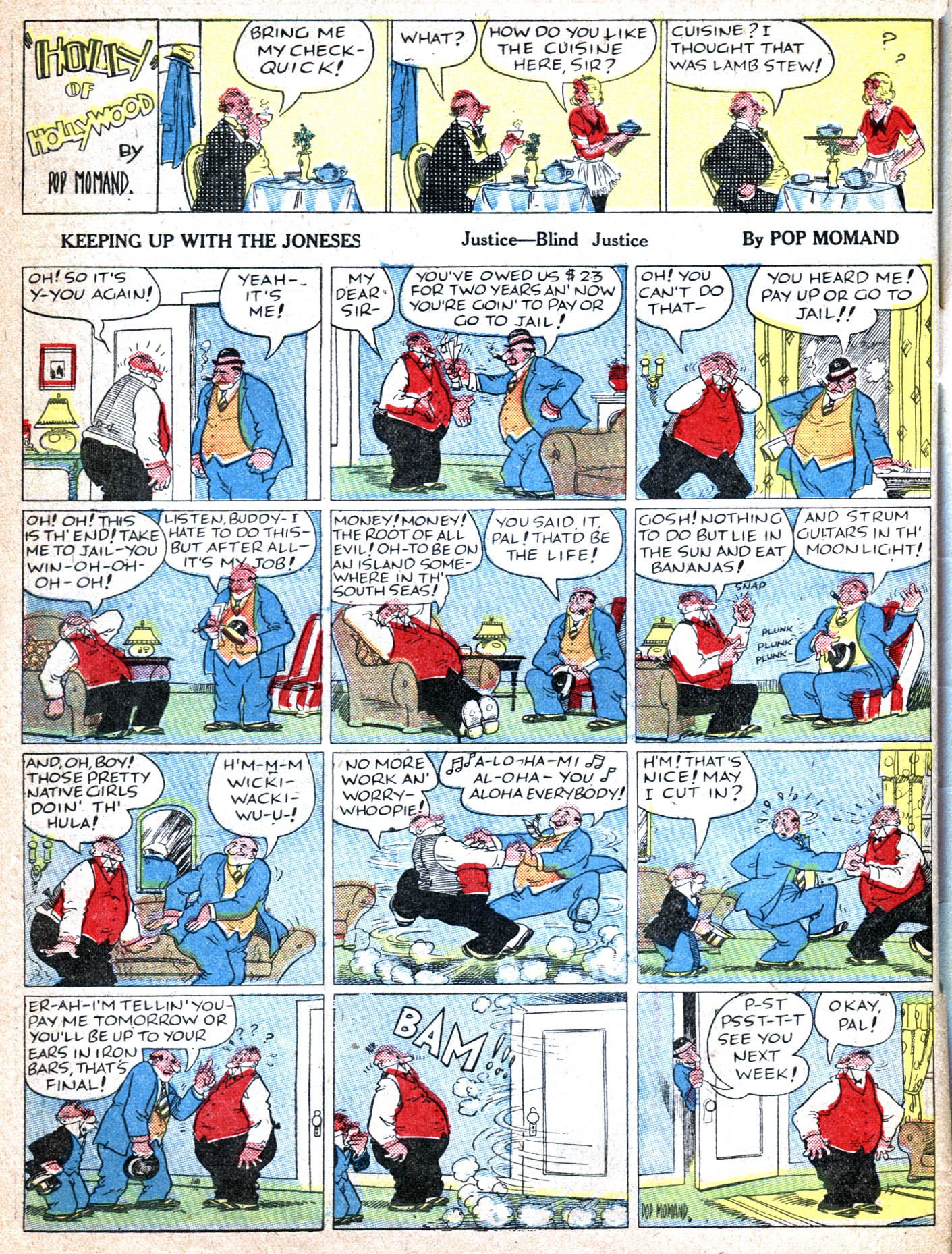 Read online Famous Funnies comic -  Issue #39 - 64