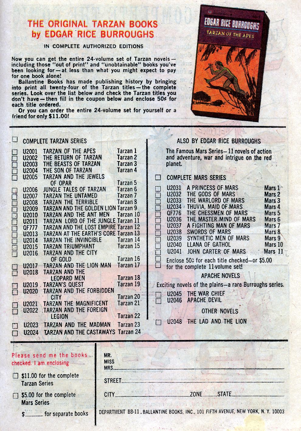 Read online Tarzan (1962) comic -  Issue #165 - 19