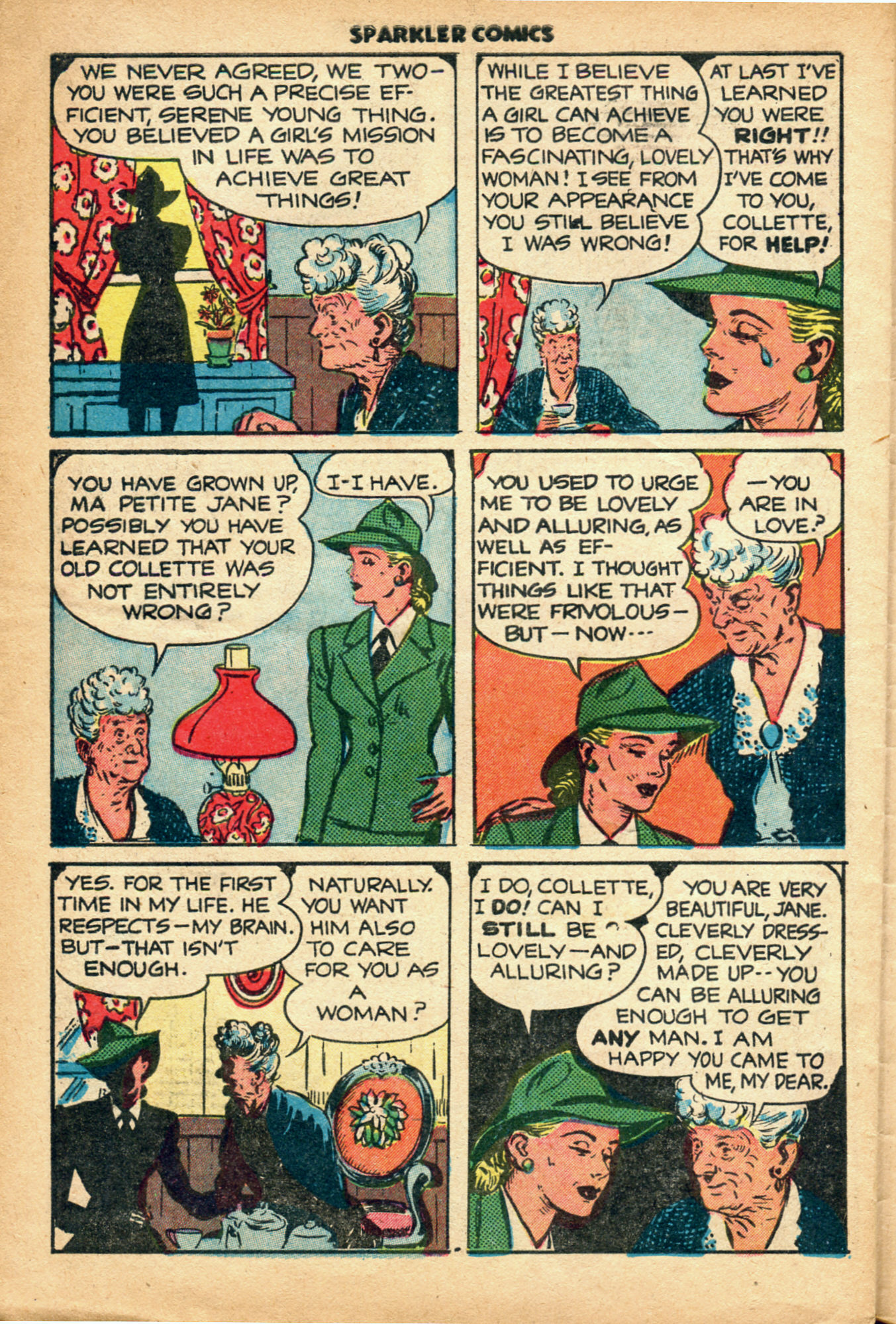 Read online Sparkler Comics comic -  Issue #87 - 30