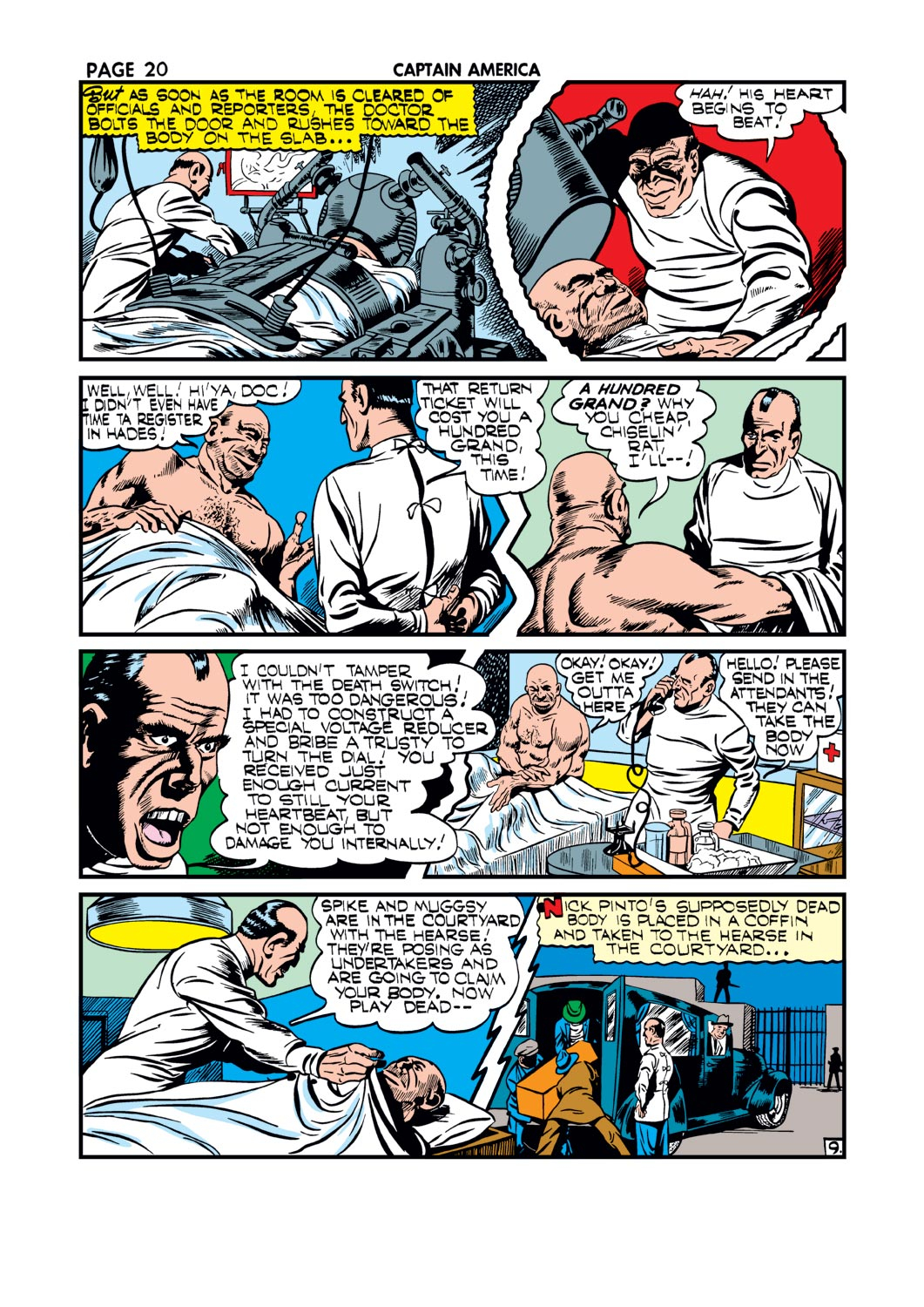 Read online Captain America Comics comic -  Issue #9 - 21